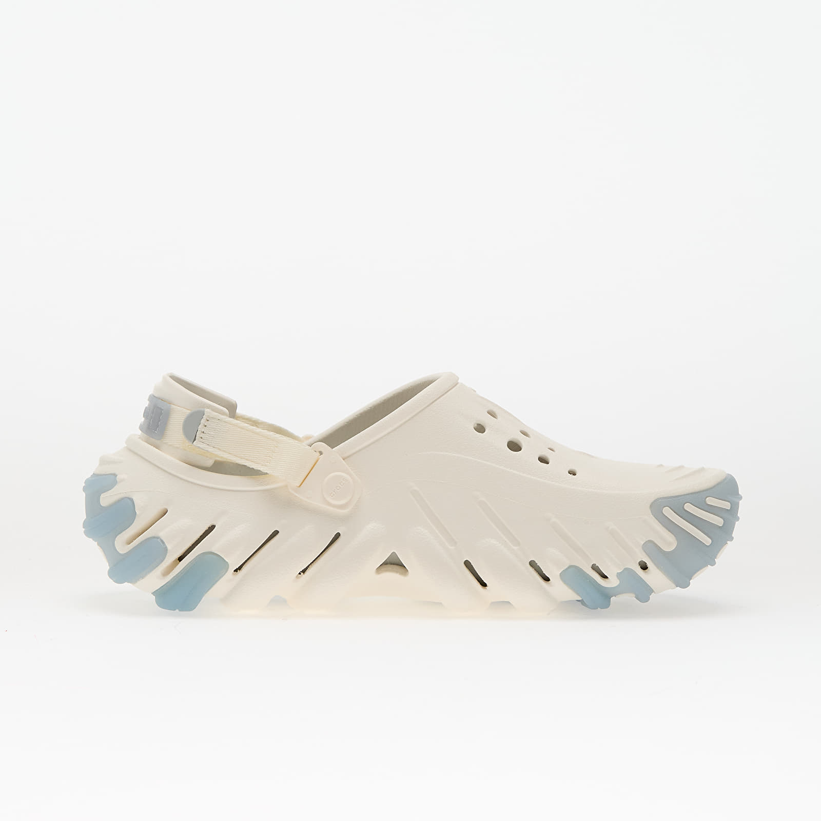 Miesten lenkkarit ja kengät Crocs Echo Icey RO Clog Chalk