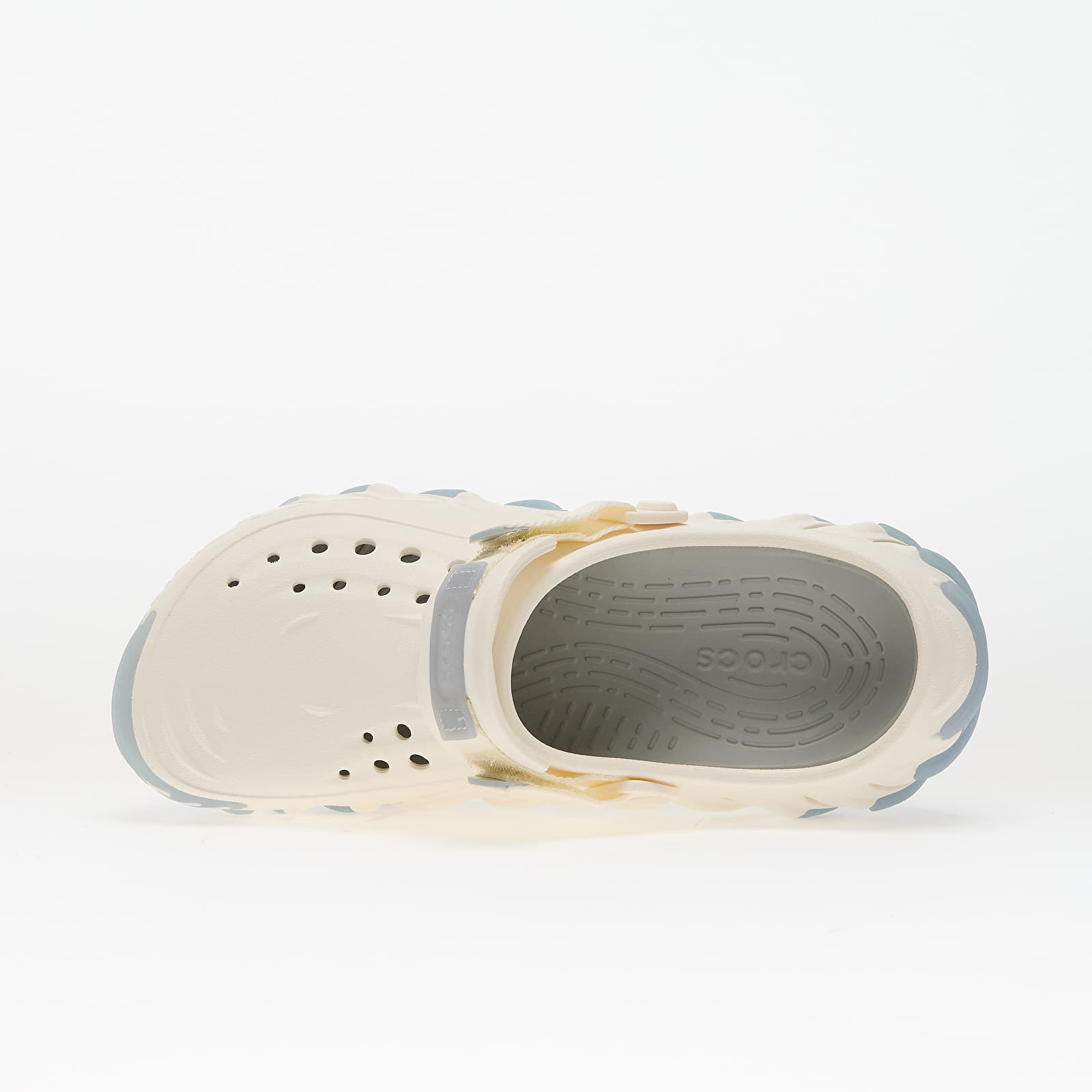 Miesten lenkkarit ja kengät Crocs Echo Icey RO Clog Chalk