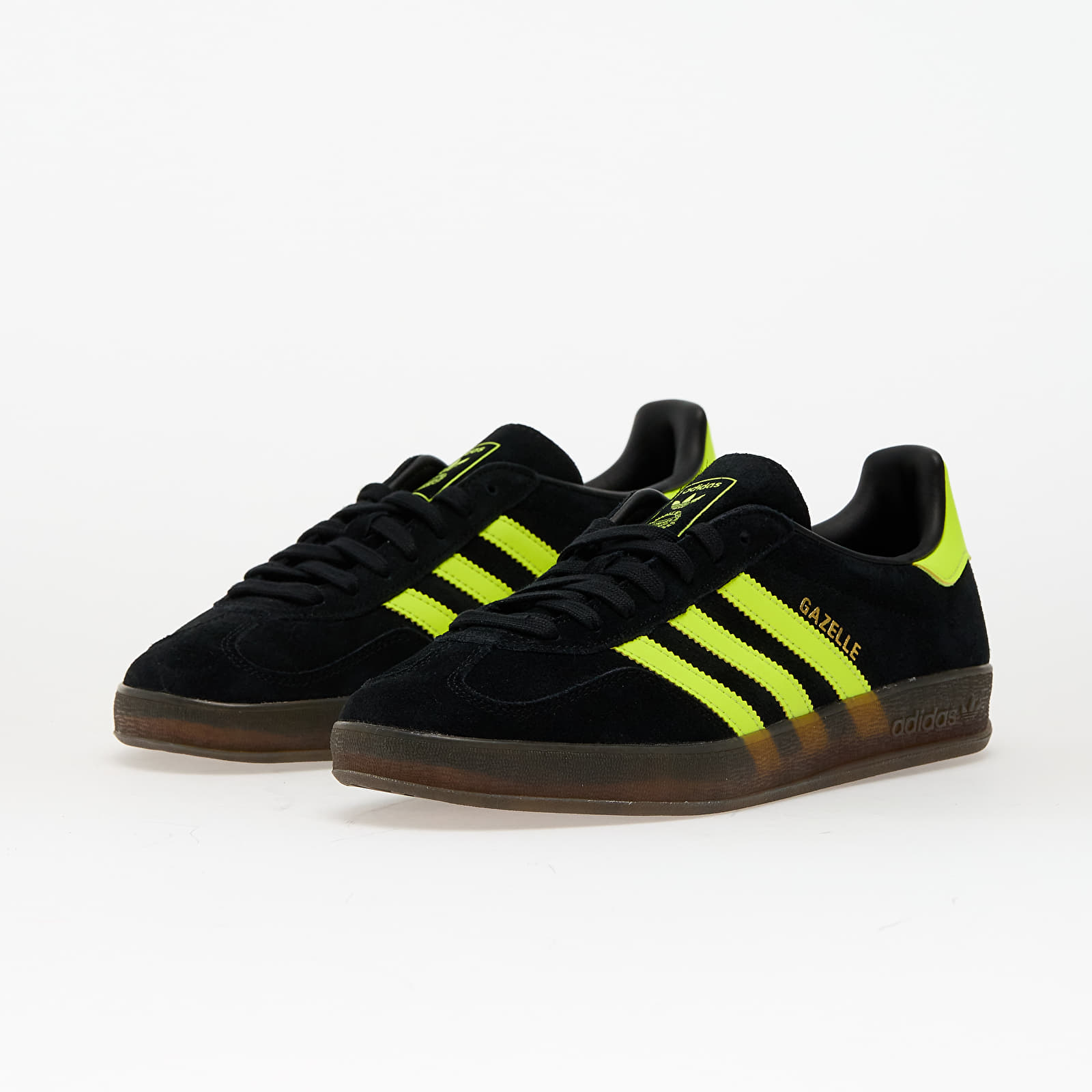 Чоловіче взуття adidas Gazelle Indoor Core Black/ Solar Yellow/ Ftw White