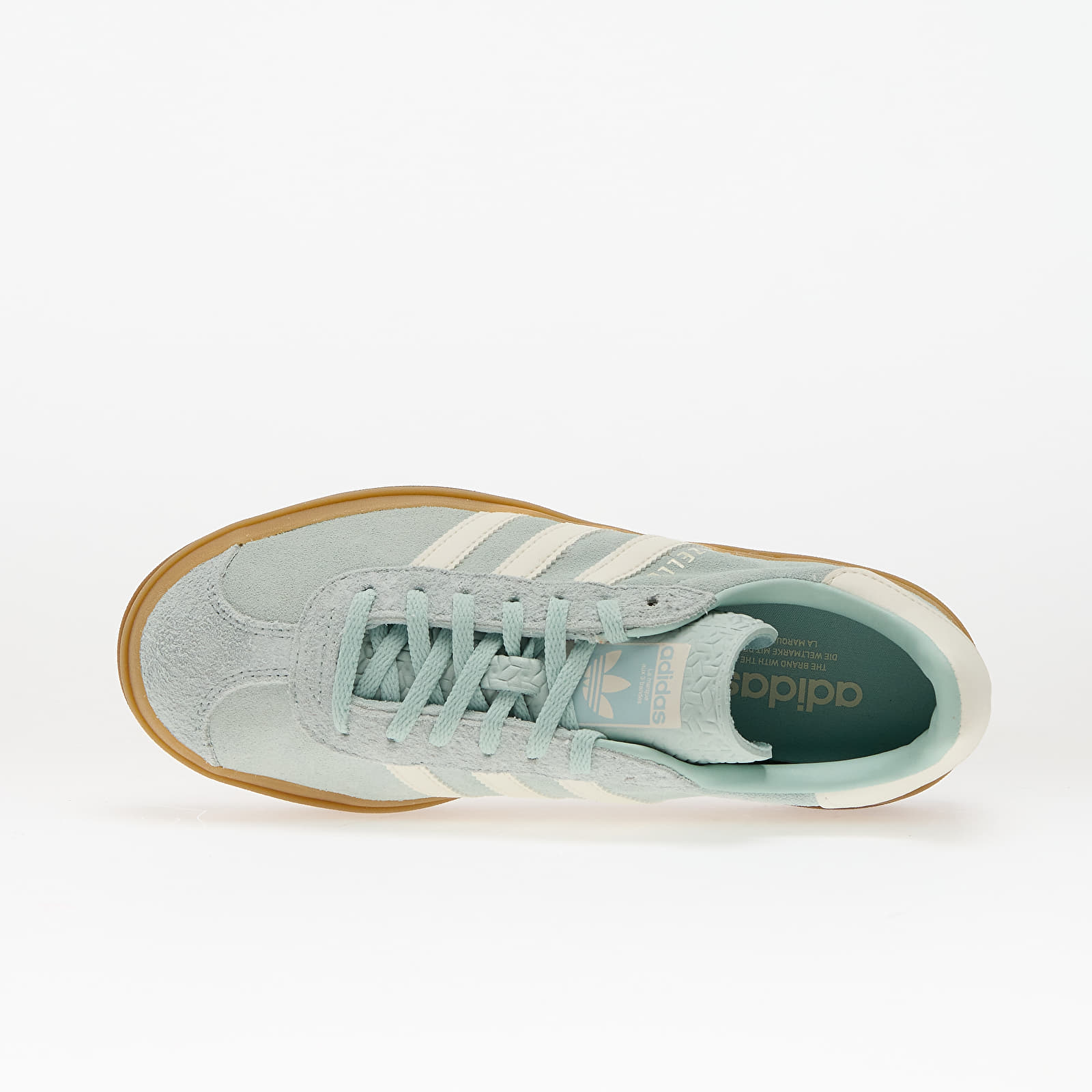 Scarpe donna adidas Gazelle Bold W Ash Green/ Off White/ Gum2