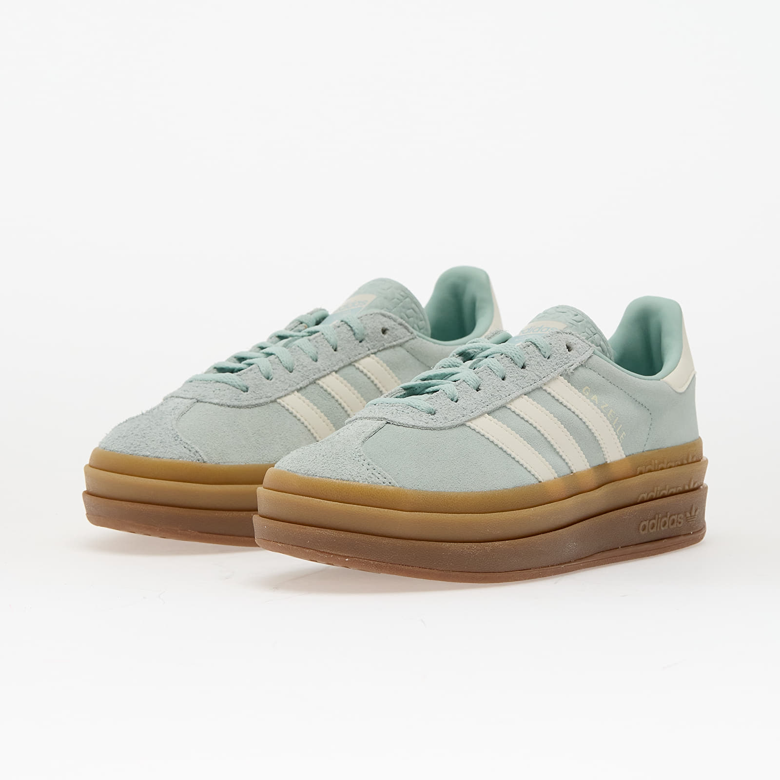 Scarpe donna adidas Gazelle Bold W Ash Green/ Off White/ Gum2
