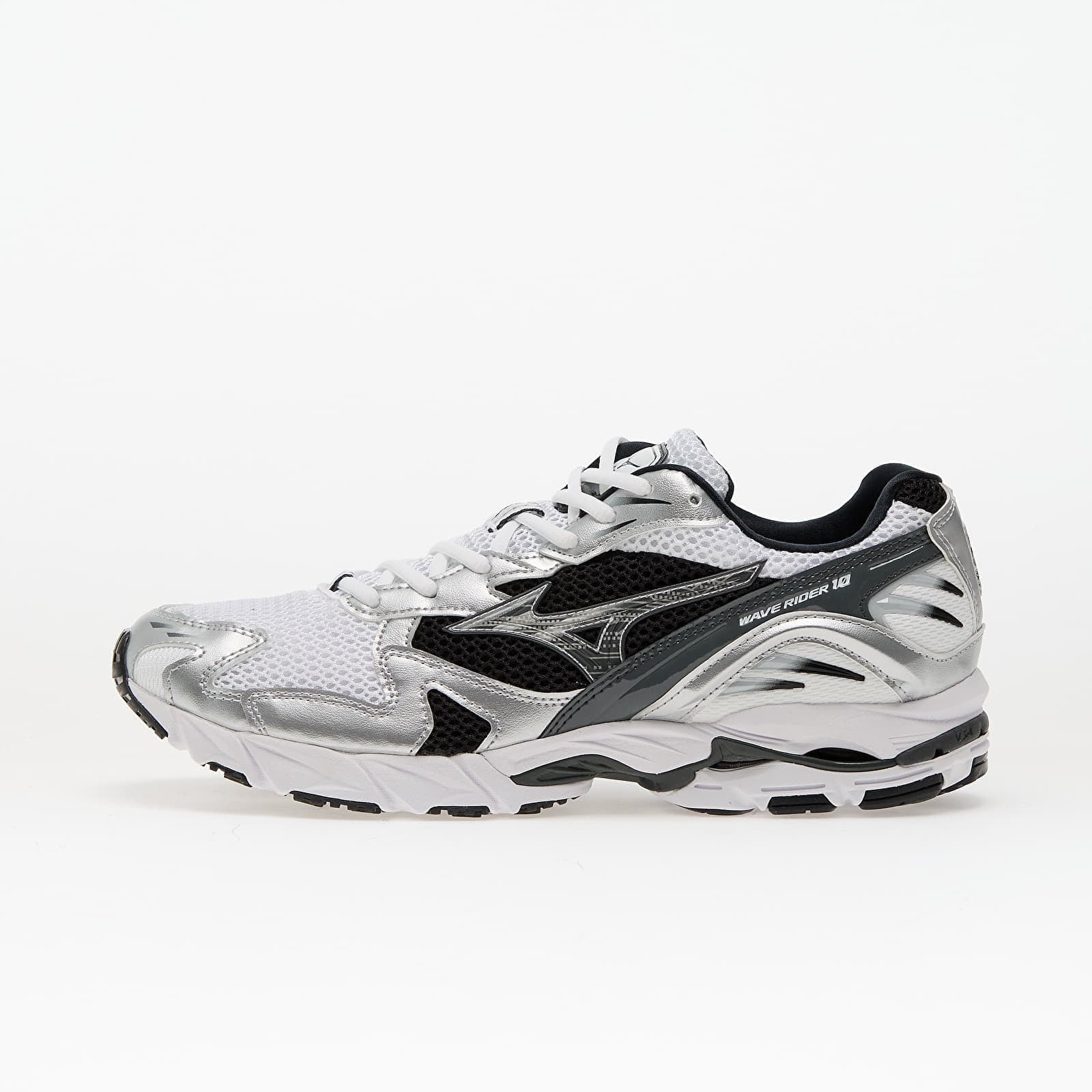 Сникърси Mizuno Wave Rider 10 White/ Silver/ Black EUR 37