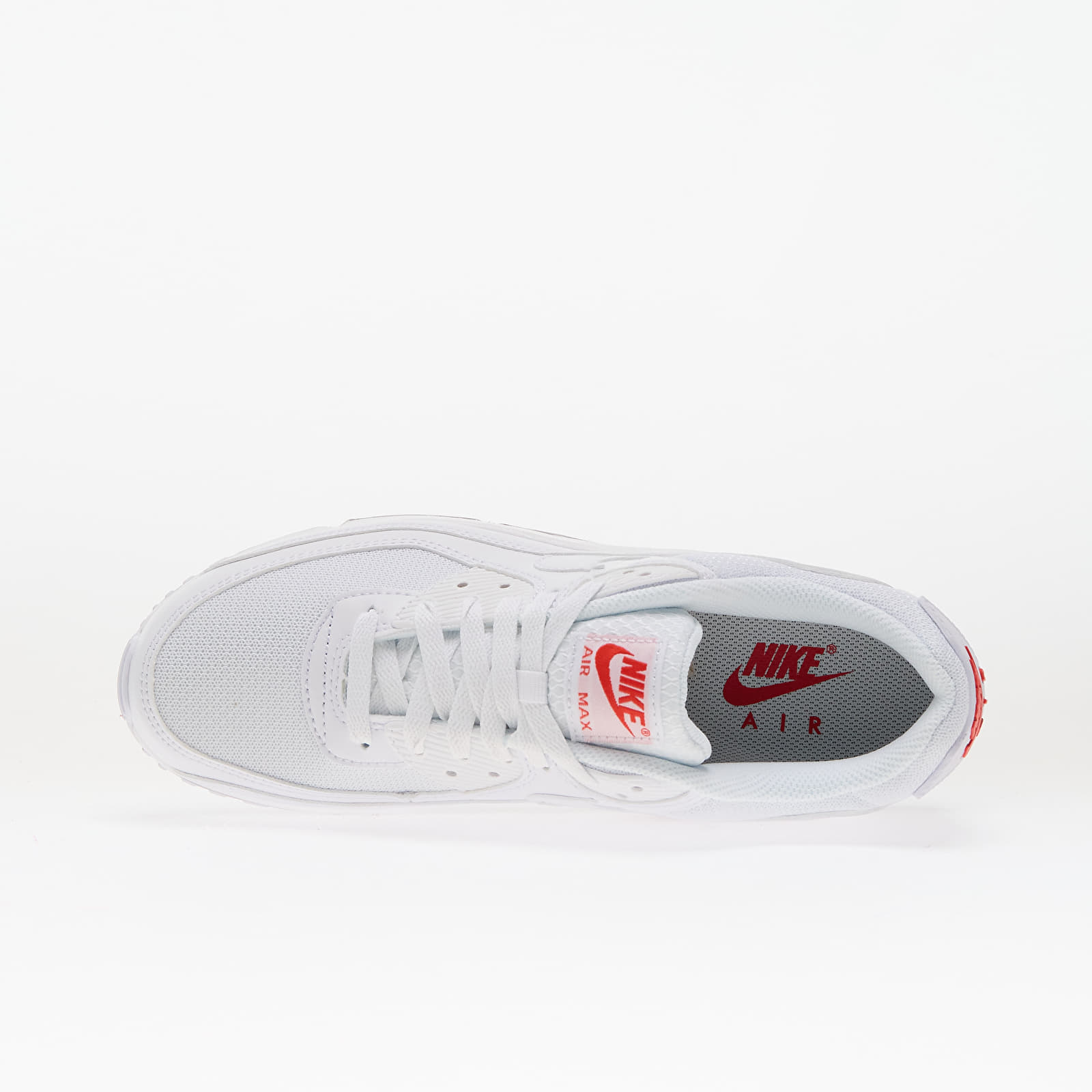 Turnschuhe und Schuhe für Männer Nike Air Max 90 White/ White-Lt Crimson