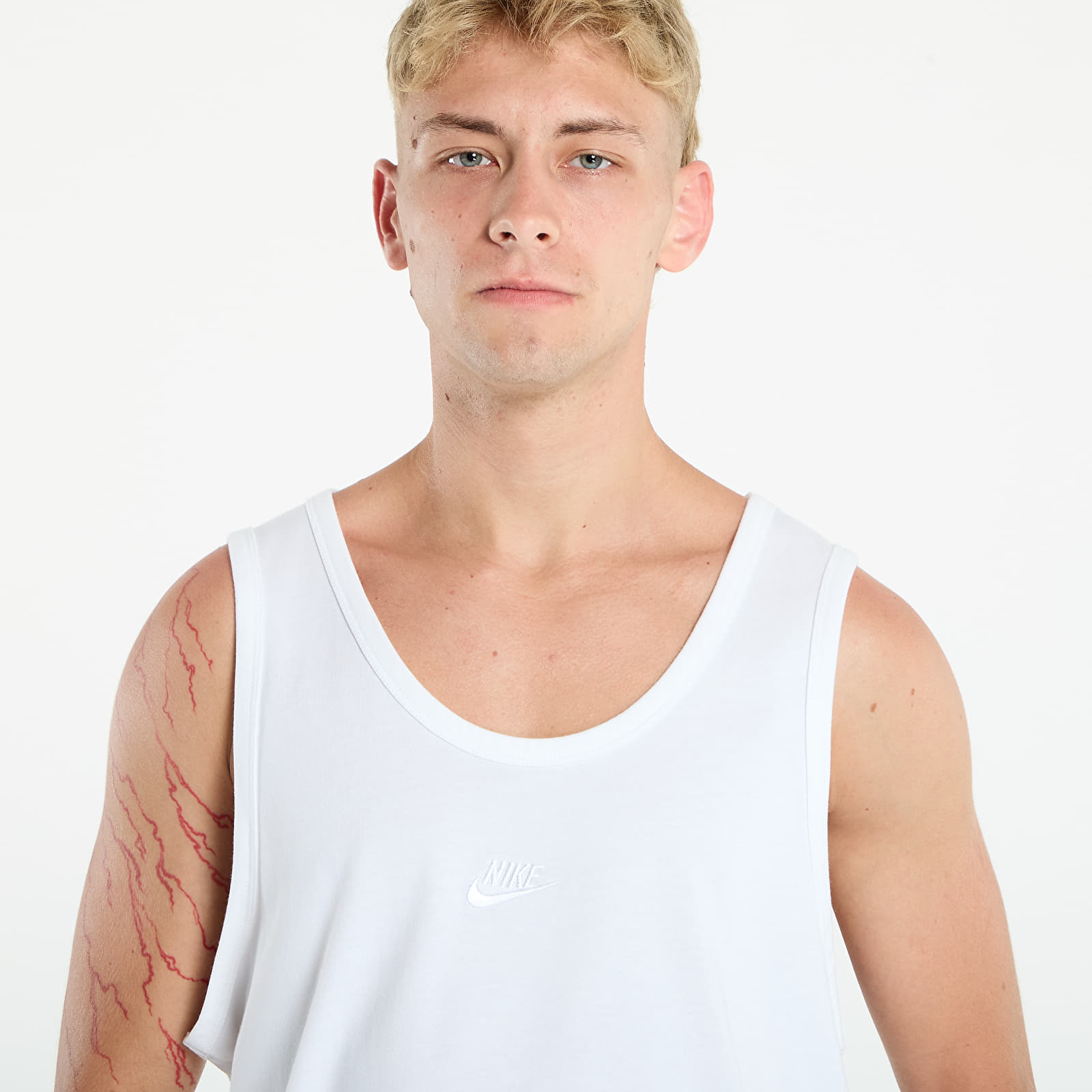T-Shirts Männer Vans Stacked Hi Ss Tee White