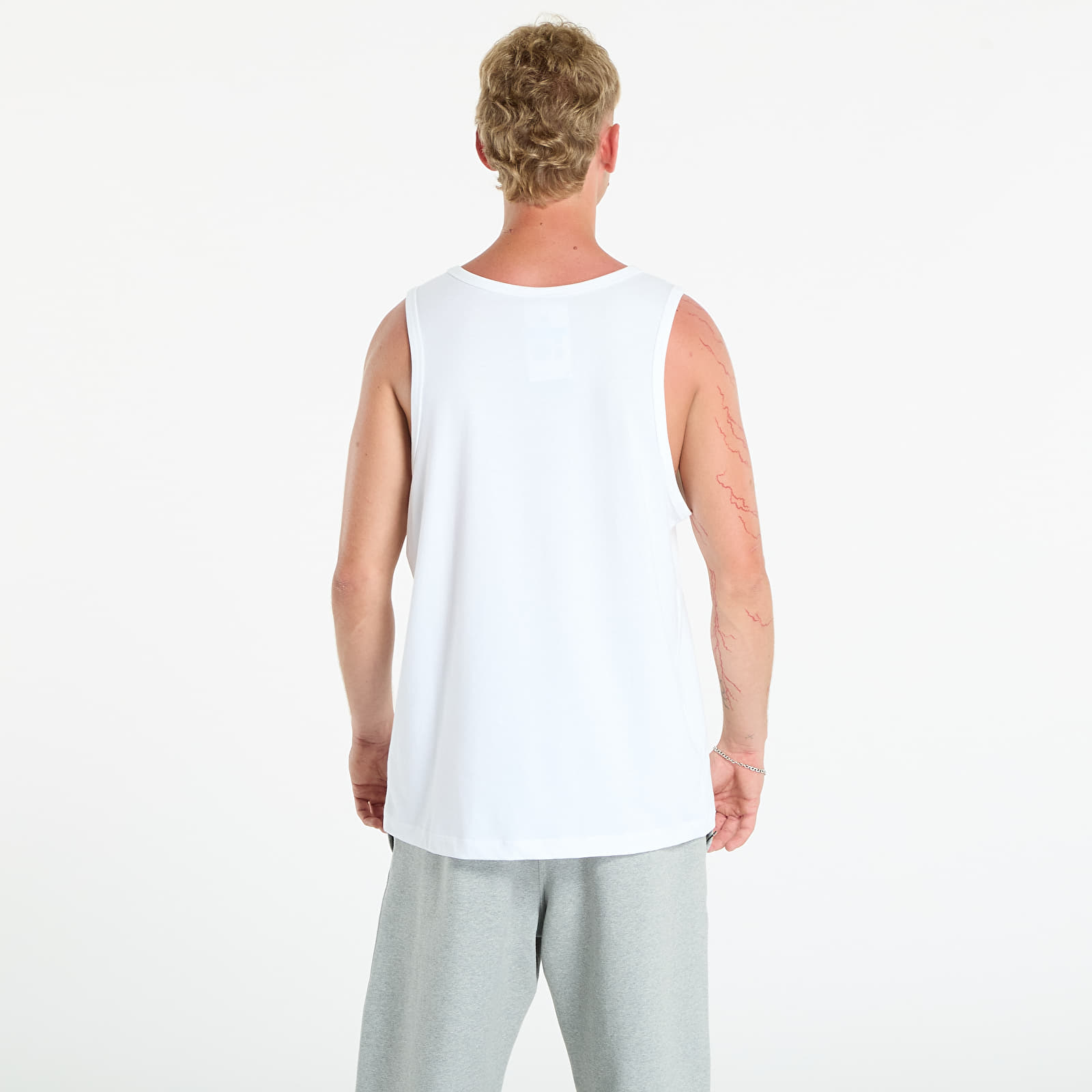 T-Shirts Männer Vans Stacked Hi Ss Tee White