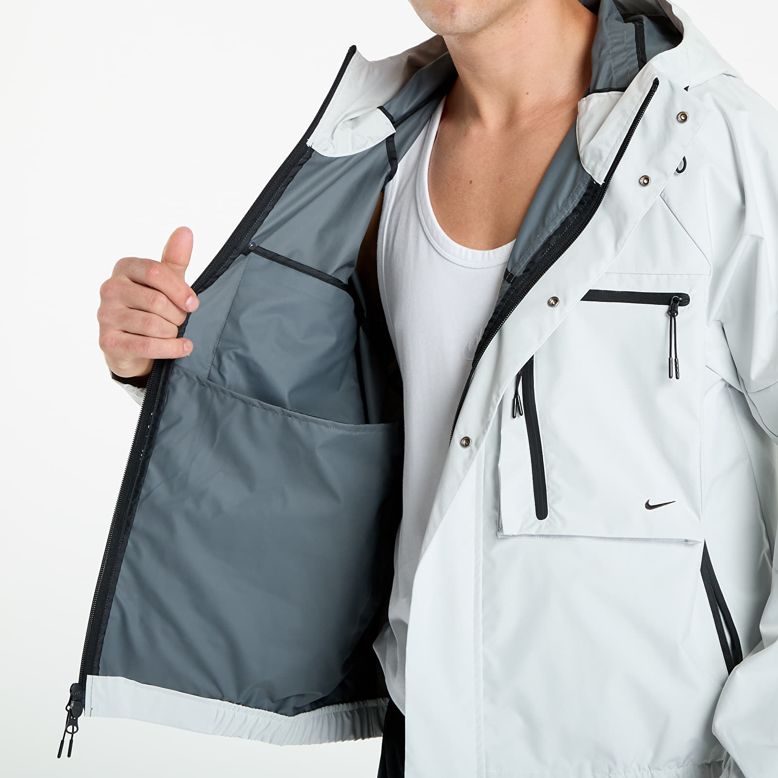 Jacken Nike Sportswear Tech Men's Super Lightweight Jacket Summit White