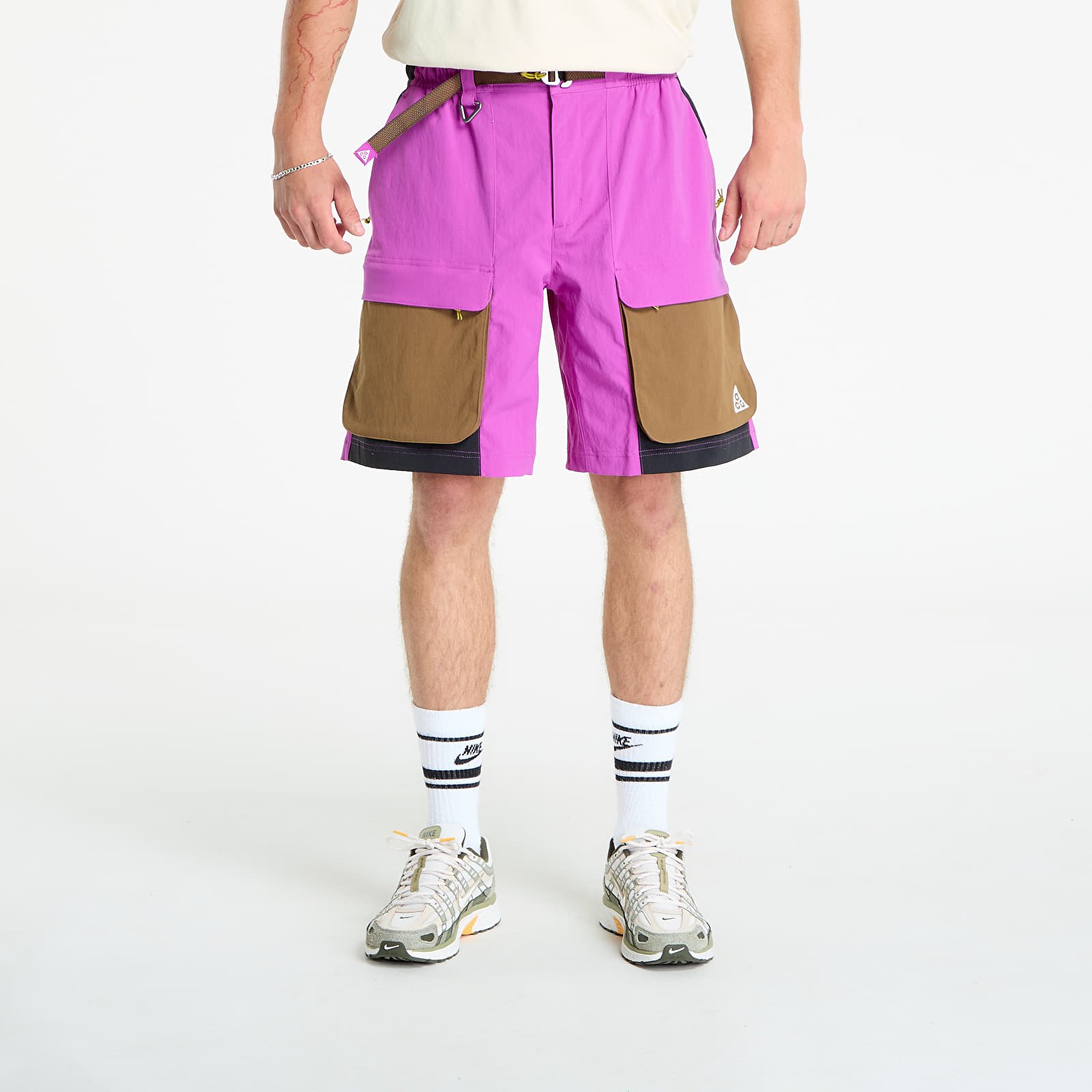 Shorts Nike ACG "Smith Summit" Vivid Purple/ Mosswood Brown/ Summit White
