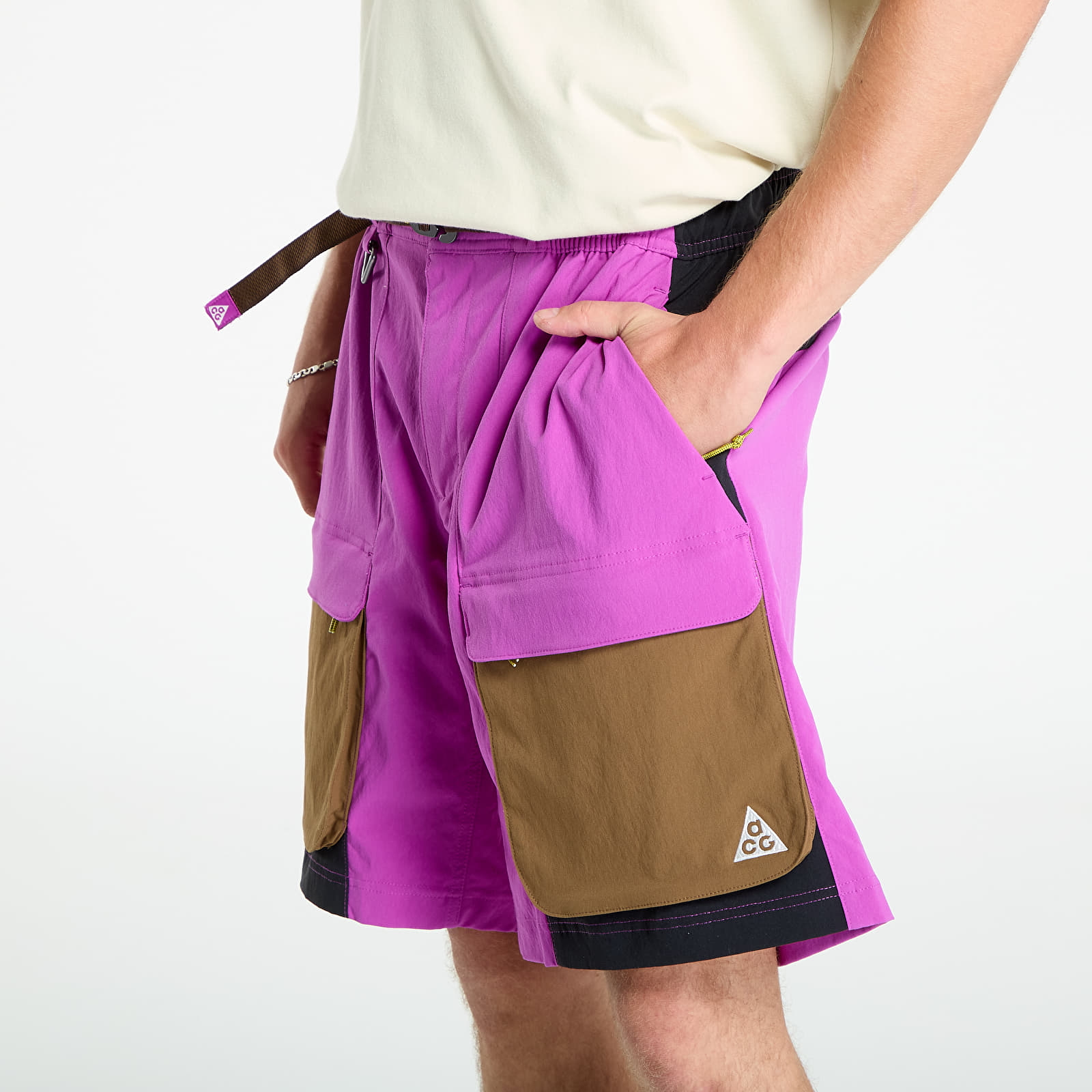 Shorts Nike ACG "Smith Summit" Vivid Purple/ Mosswood Brown/ Summit White