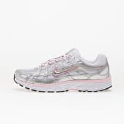 Nike W P-6000 White/ Metallic Silver-Elemental Pink-Black