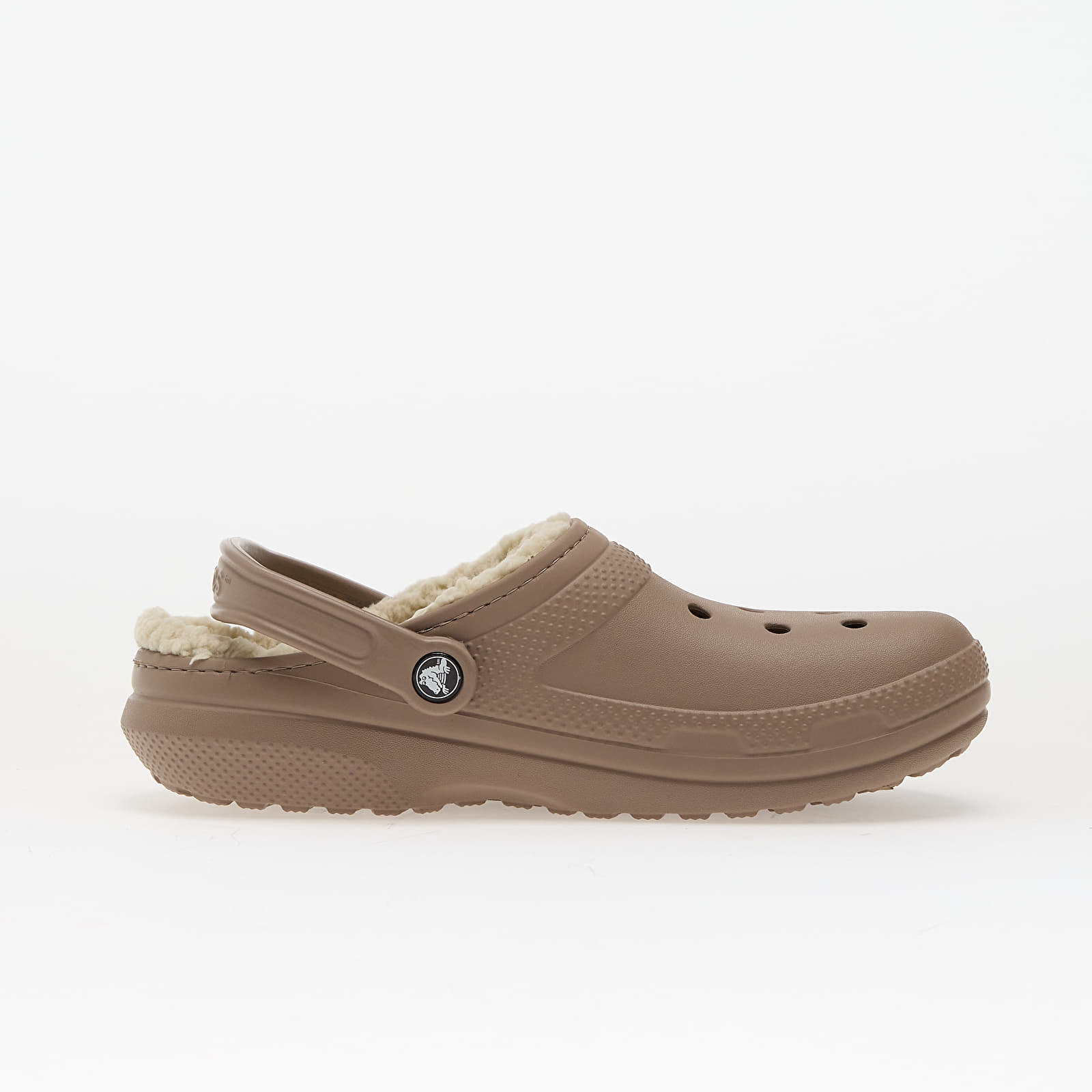 Scarpe uomo Crocs Classic Lined Clog Mushroom/ Bone