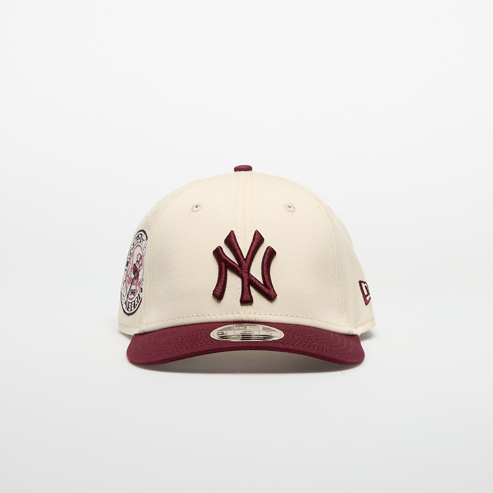 Mützen New Era 9FORTY New York Yankees MLB M-Crown Adjustable Cap Light Cream/ Frosted Burgundy