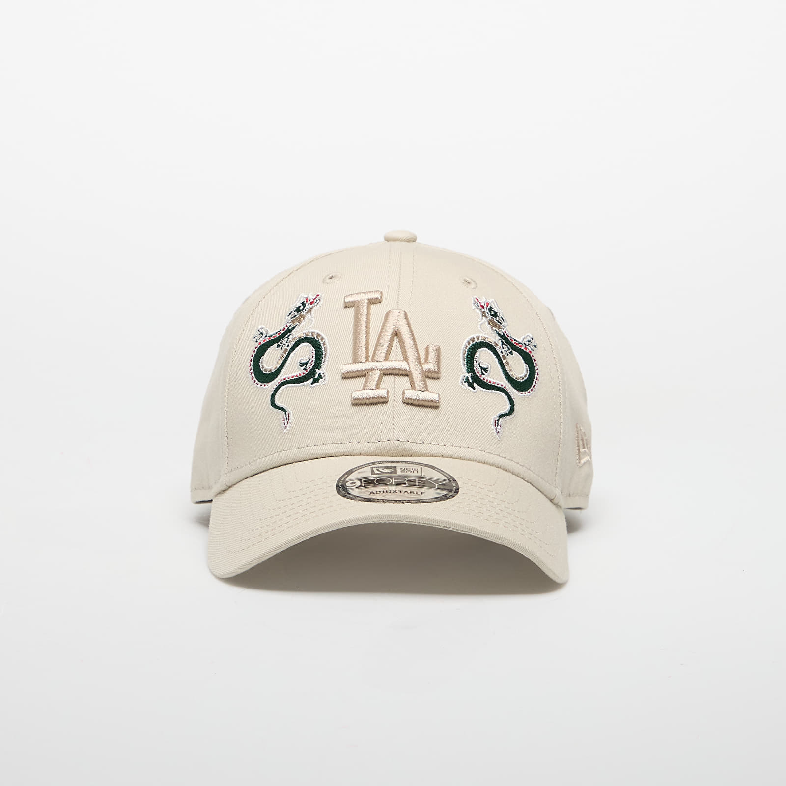 New Era 9FORTY Los Angeles Dodgers MLB Adjustable Cap Icon Cream Universal