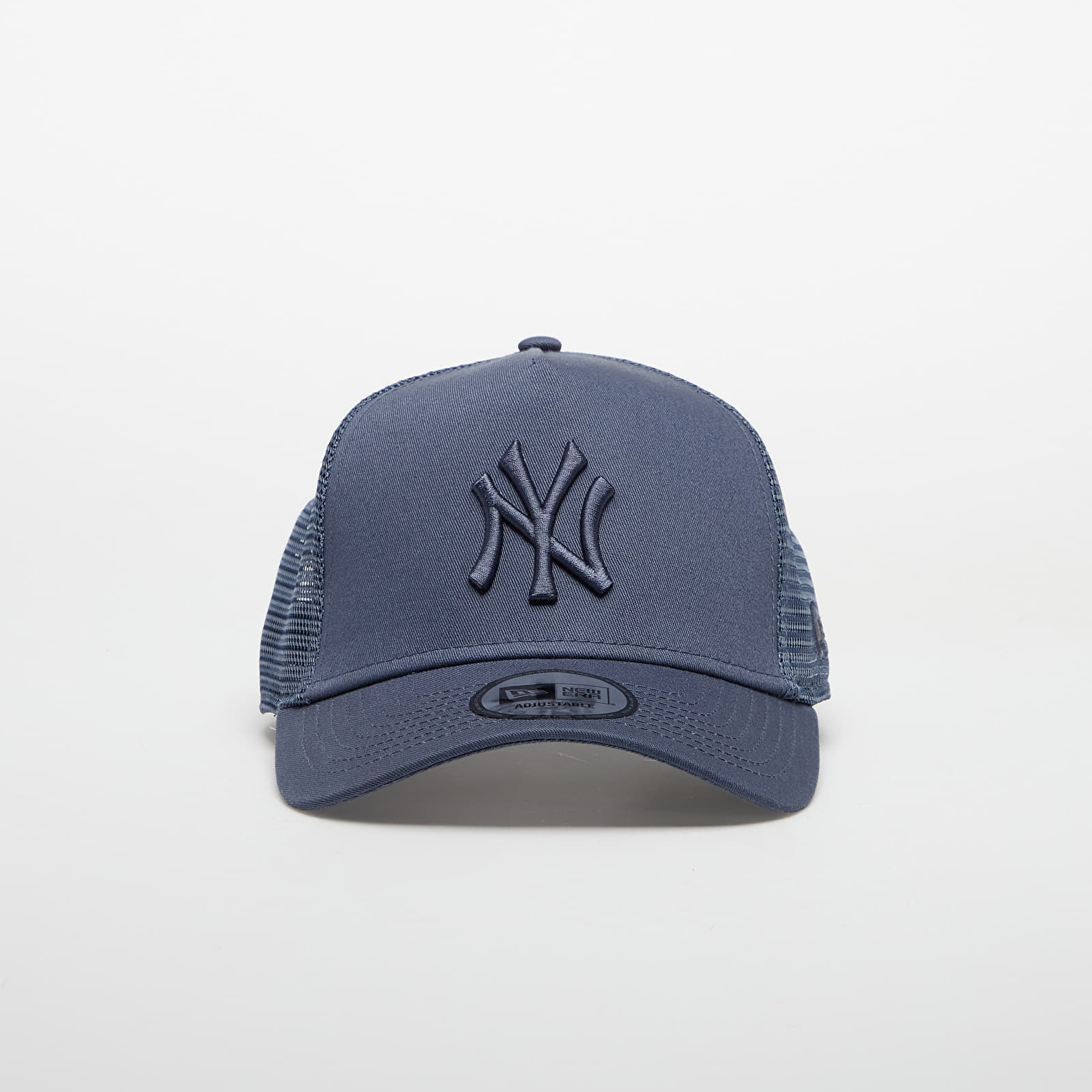 Cap New Era 9FORTY New York Yankees MLB League Essential A-Frame Trucker Adjustable Cap Dark Blue Universal