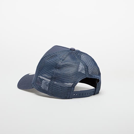 New Era New York Yankees League Essential Blue A Frame Trucker Snapback Cap