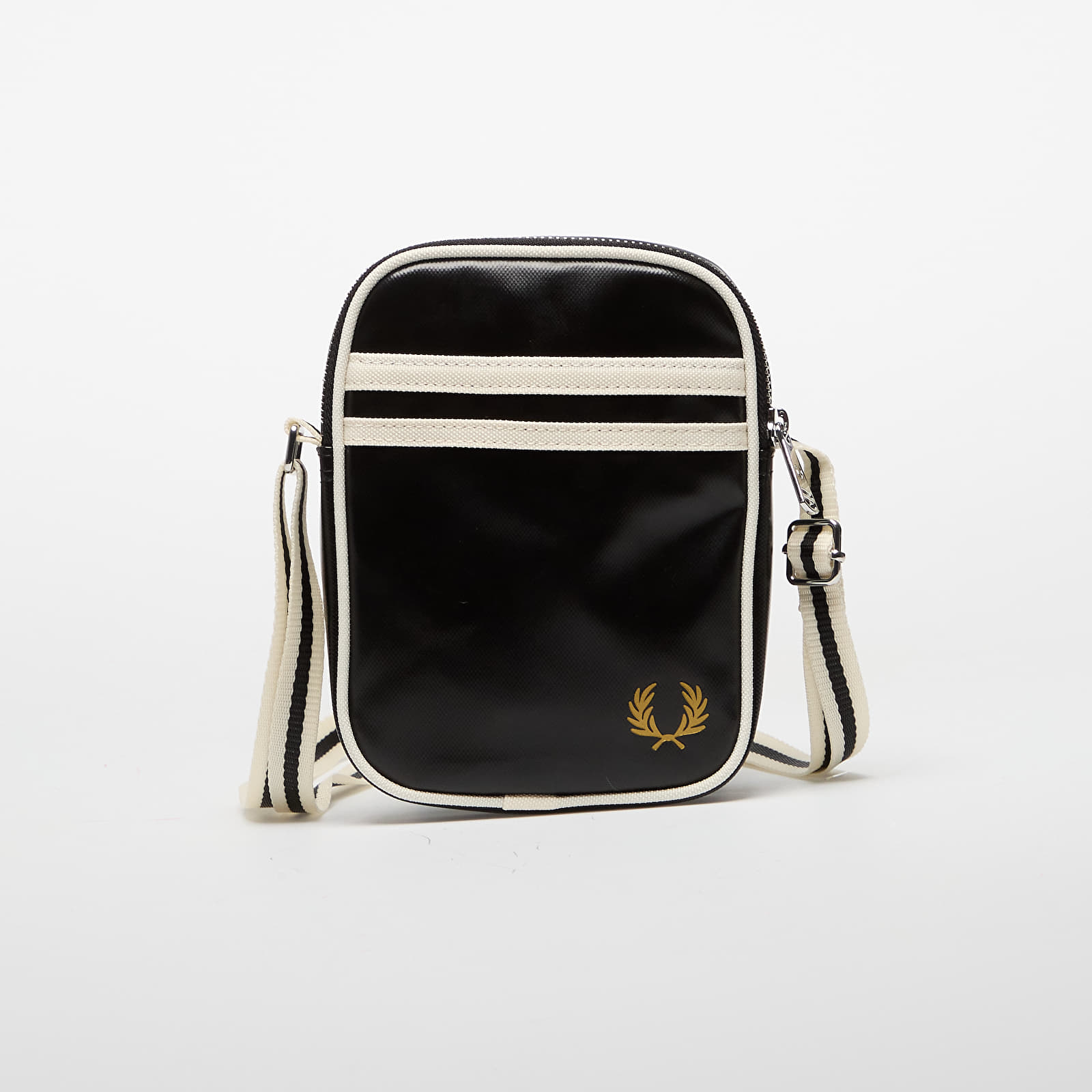 Umhängetaschen FRED PERRY Classic Small Side Bag Black/ Ecru