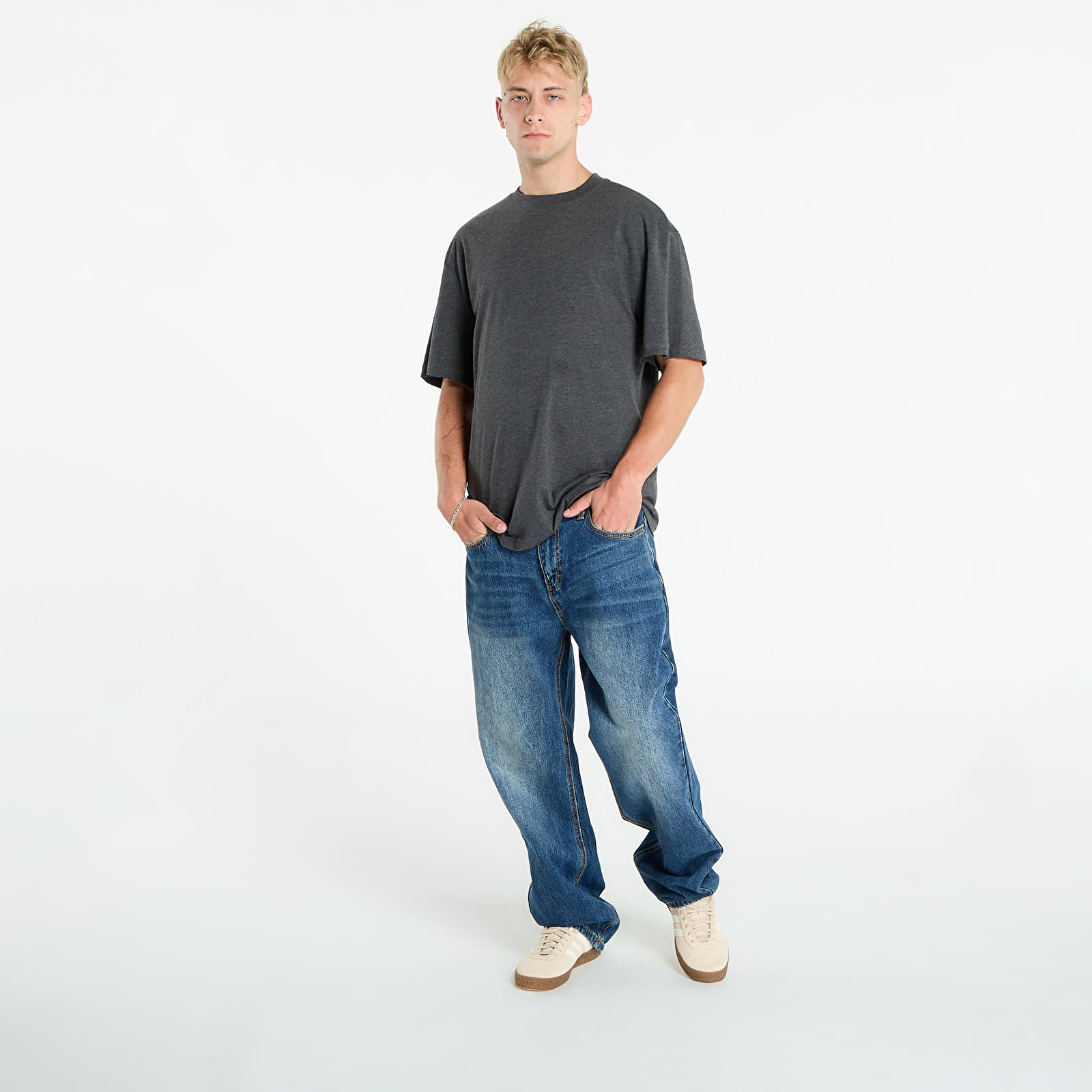T-shirts Urban Classics Tall Tee Charcoal