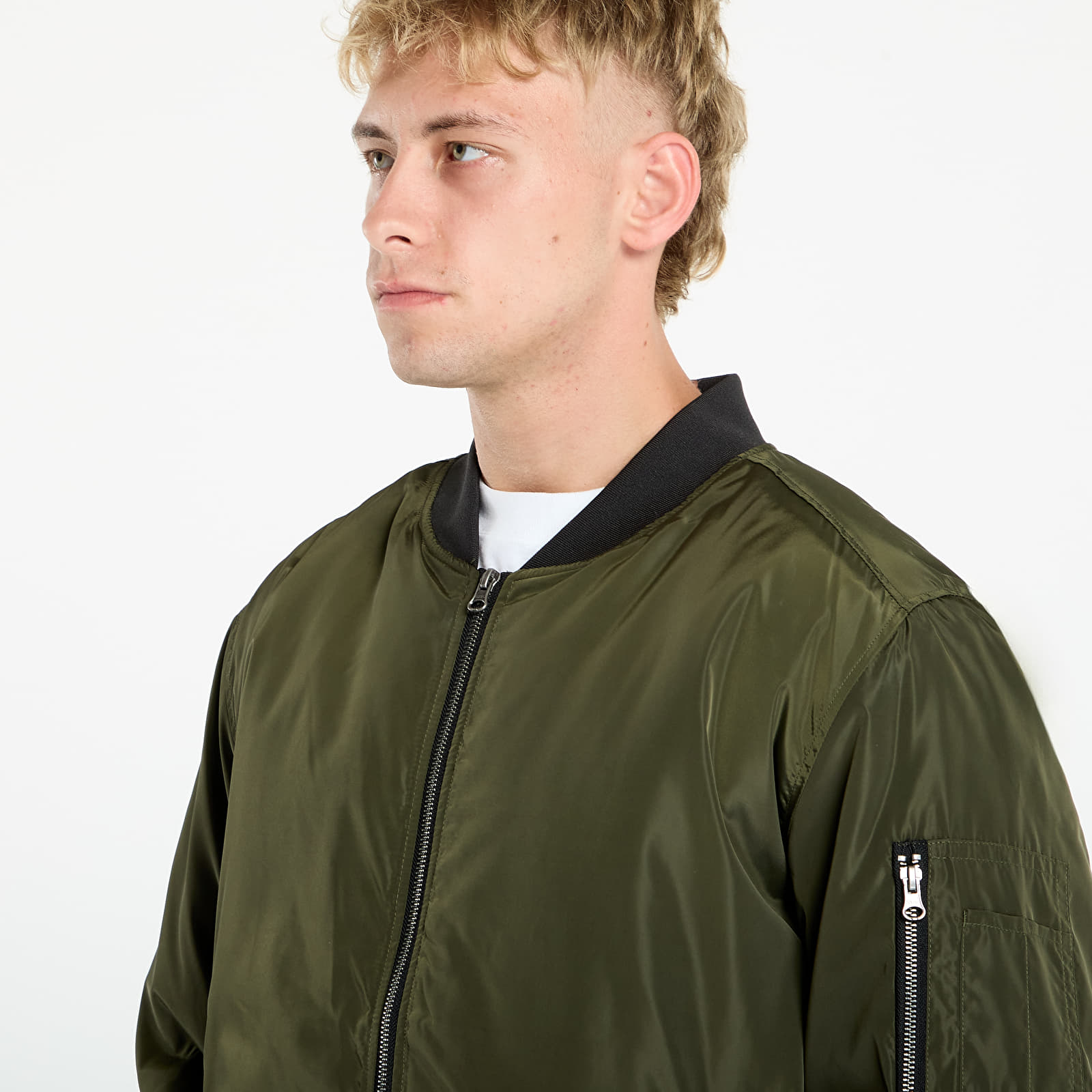 Jackets Urban Classics 2-Tone Bomber Jacket Green