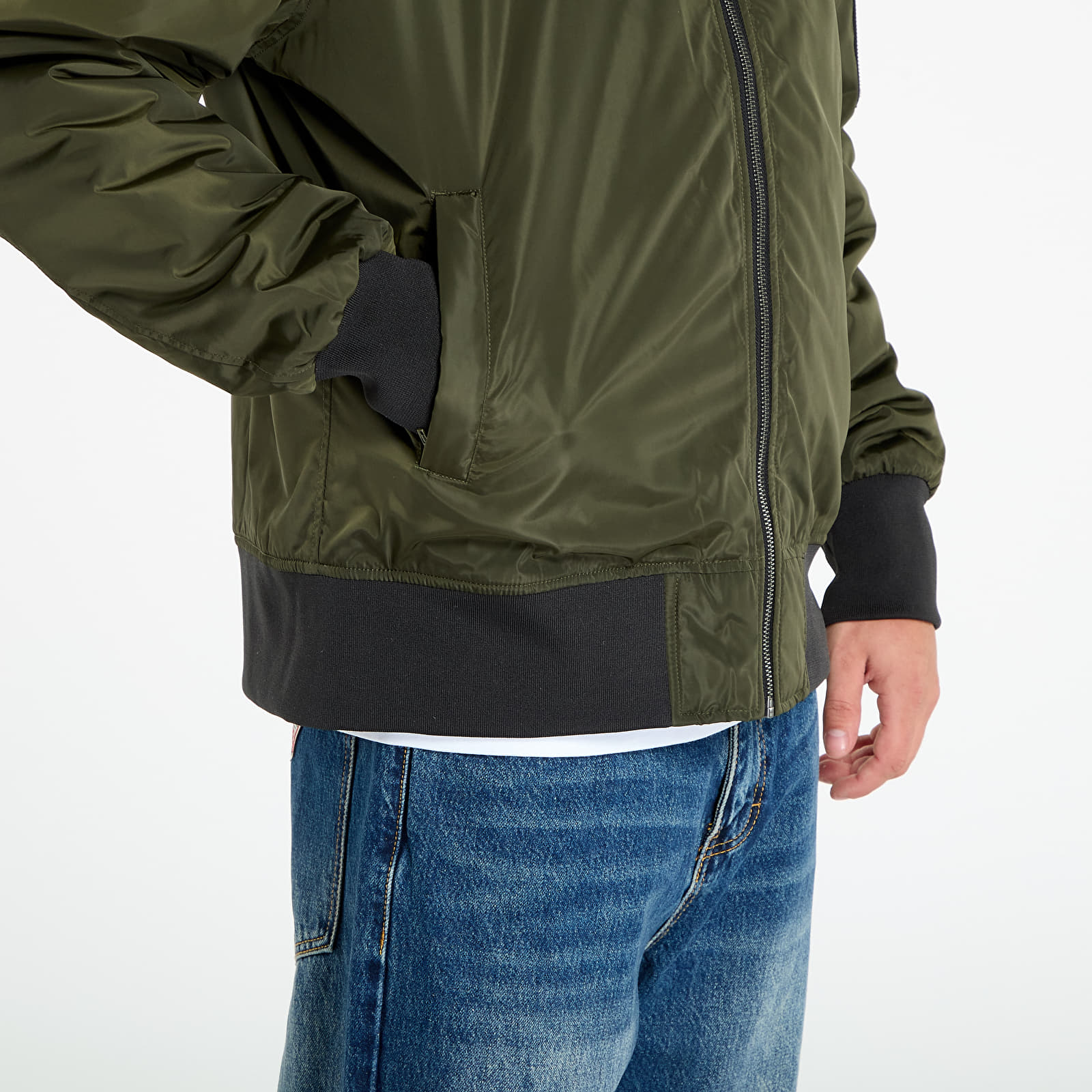Jackets Urban Classics 2-Tone Bomber Jacket Green