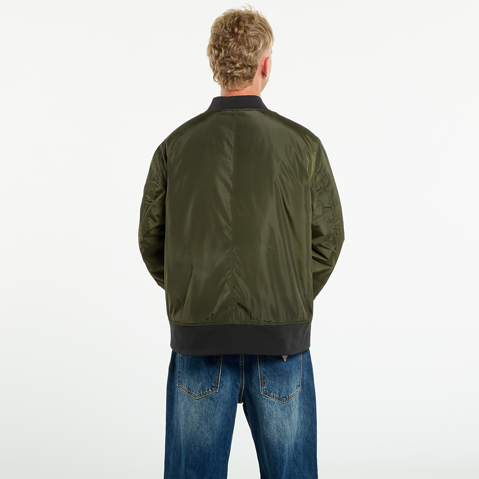 Jackets Urban Classics 2-Tone Bomber Jacket Green