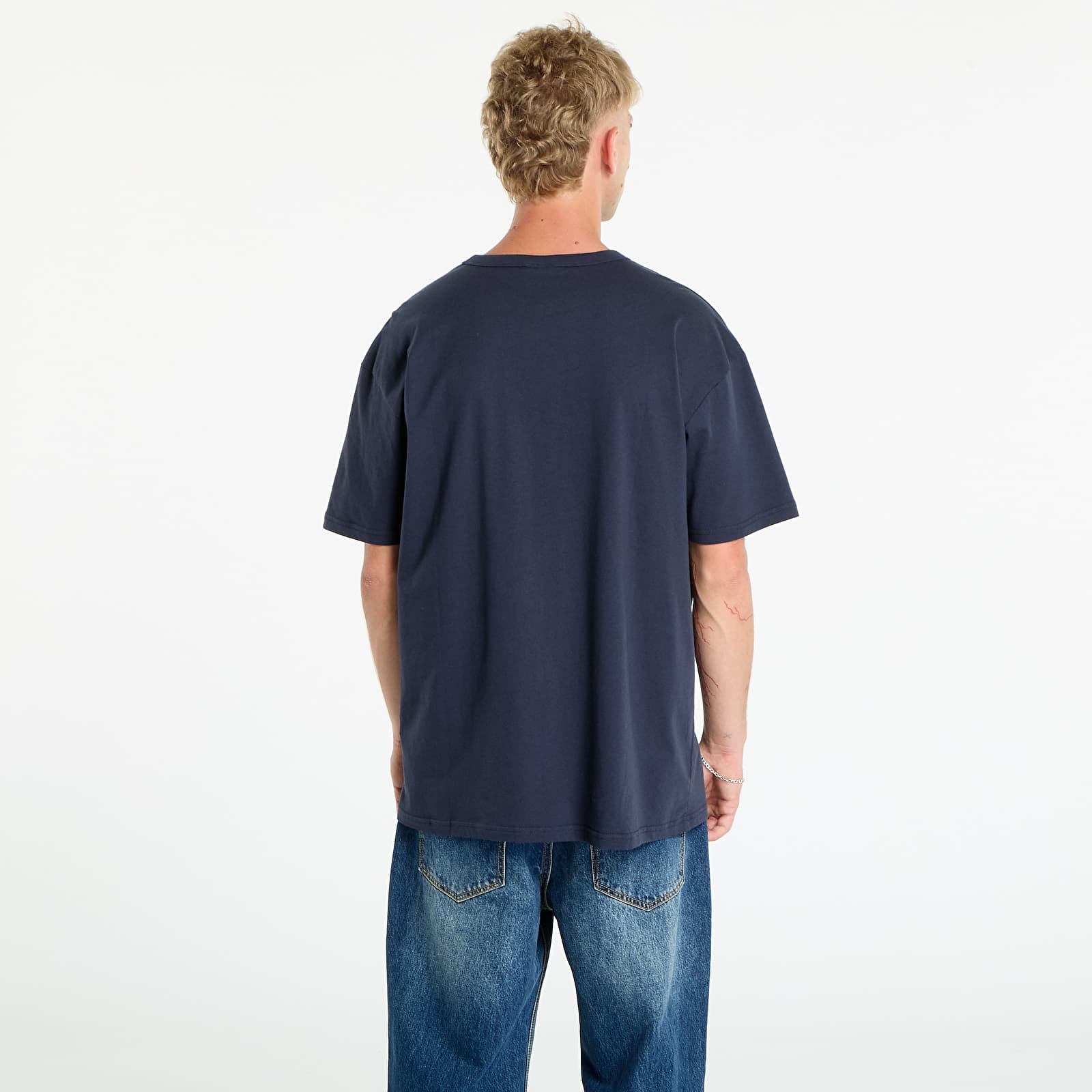 T-shirts Urban Classics Organic Basic Tee navy