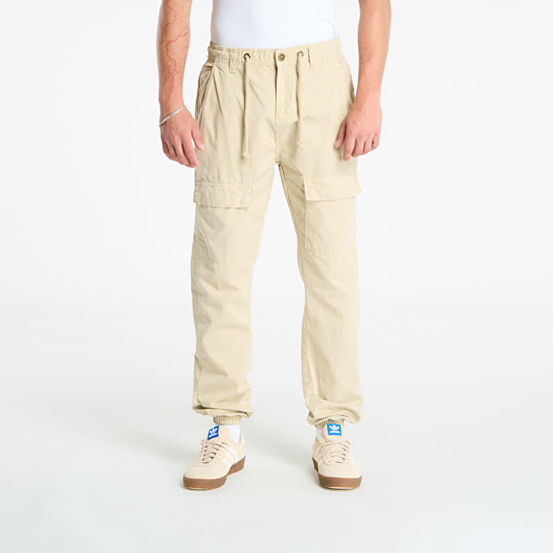 Urban Classics Front Pocket Cargo Jogging Pants Beige
