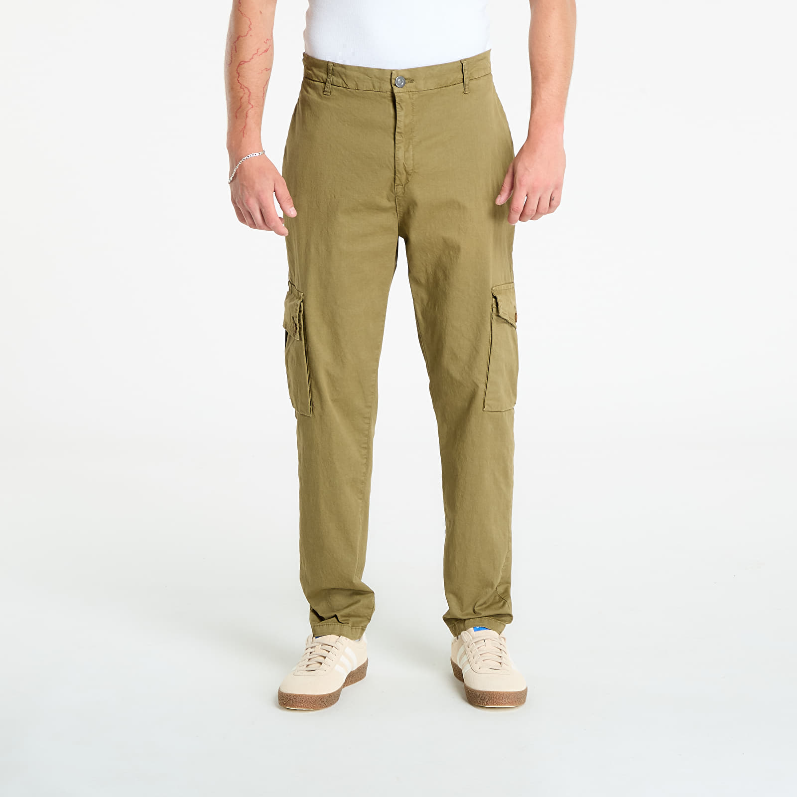 Cargo pants Urban Classics Tapered Cargo Pants Olive