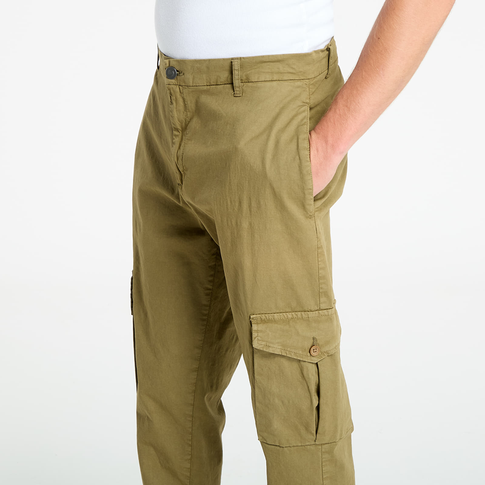 Cargo pants Urban Classics Tapered Cargo Pants Olive