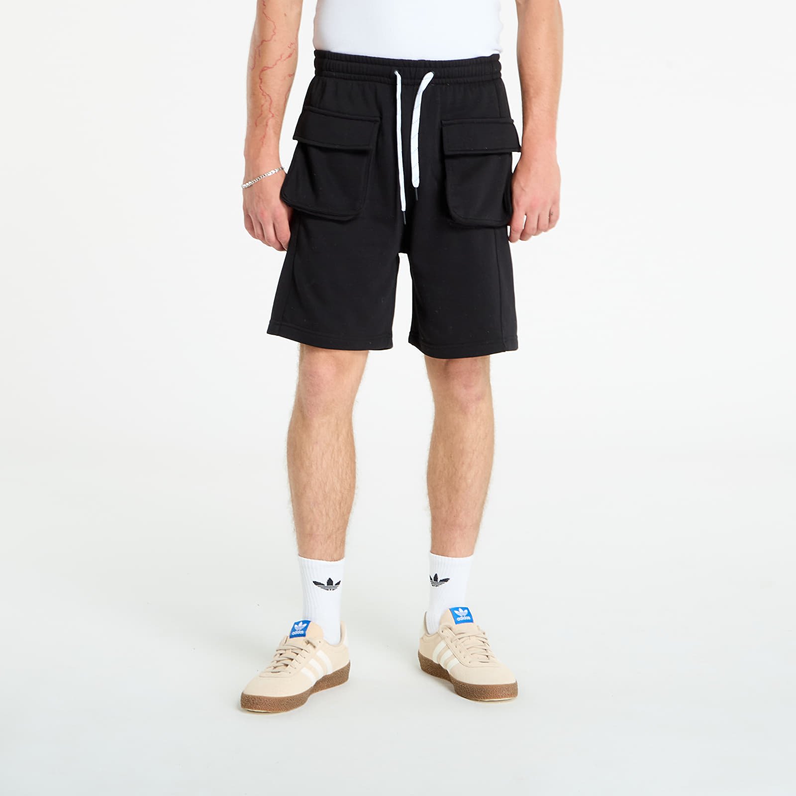 Шорты Urban Classics Big Pocket Terry Sweat Shorts Black
