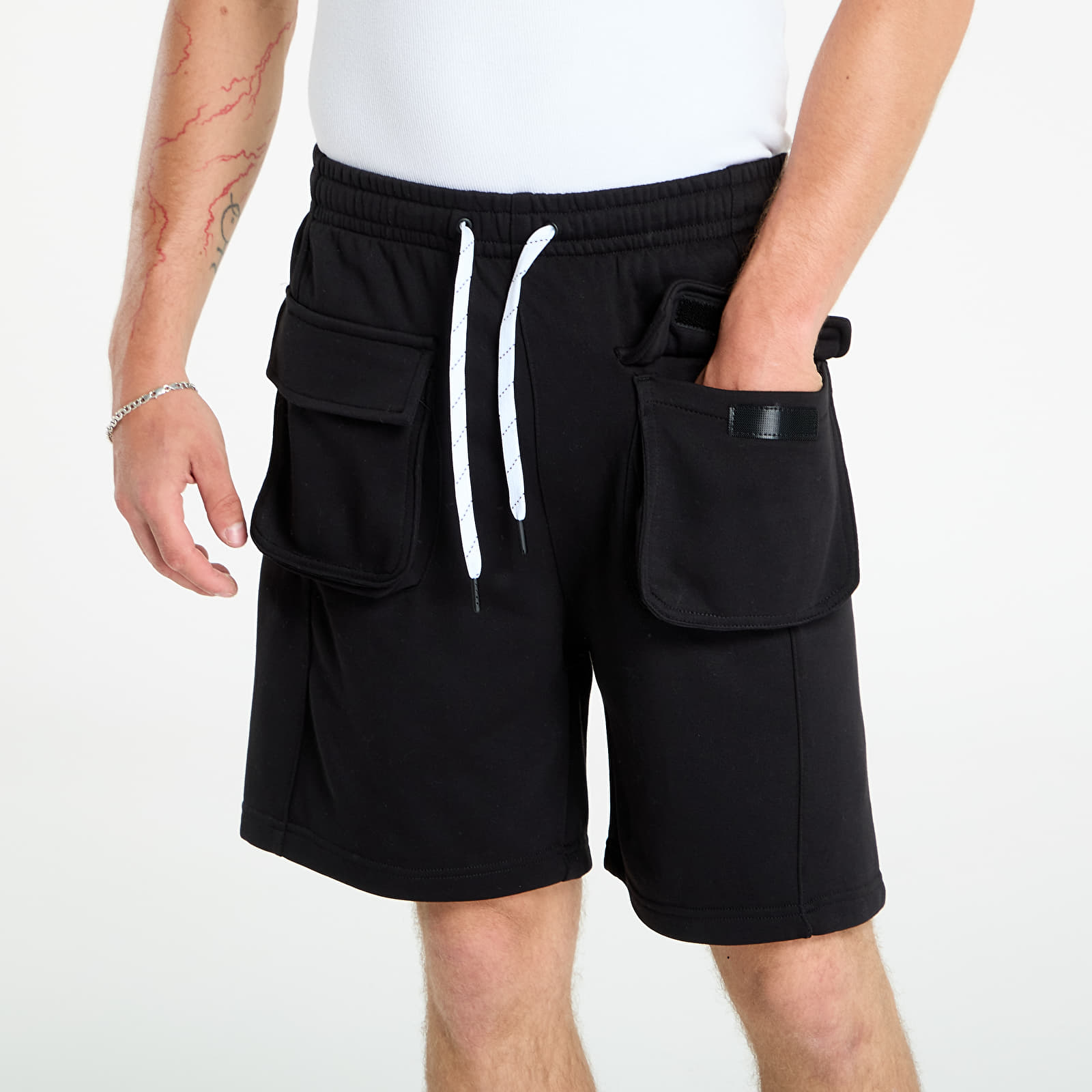 Шорты Urban Classics Big Pocket Terry Sweat Shorts Black