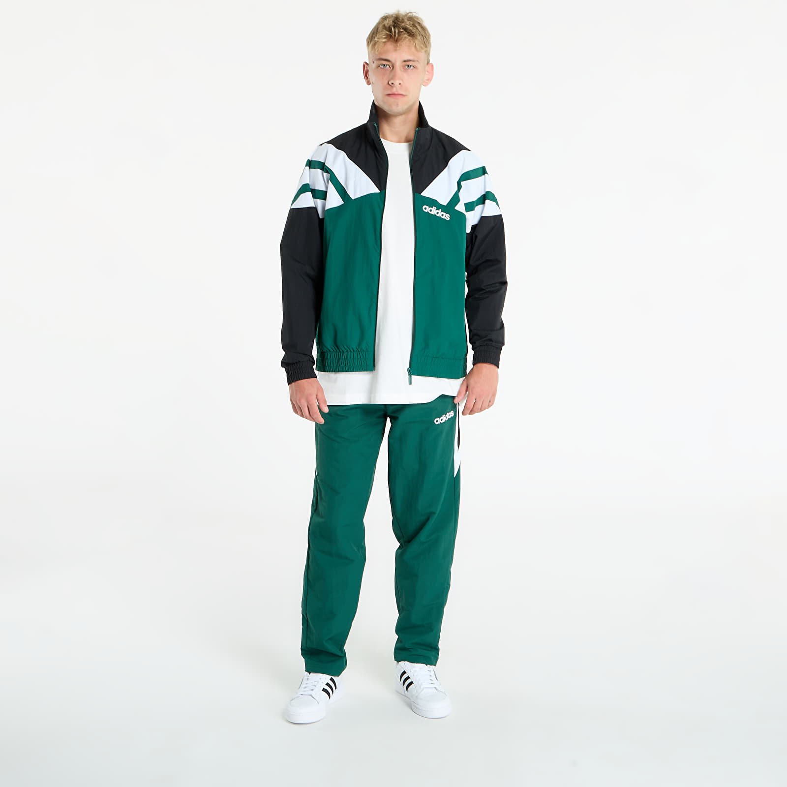Pánské bundy adidas Track Top Collegiate Green/ Black