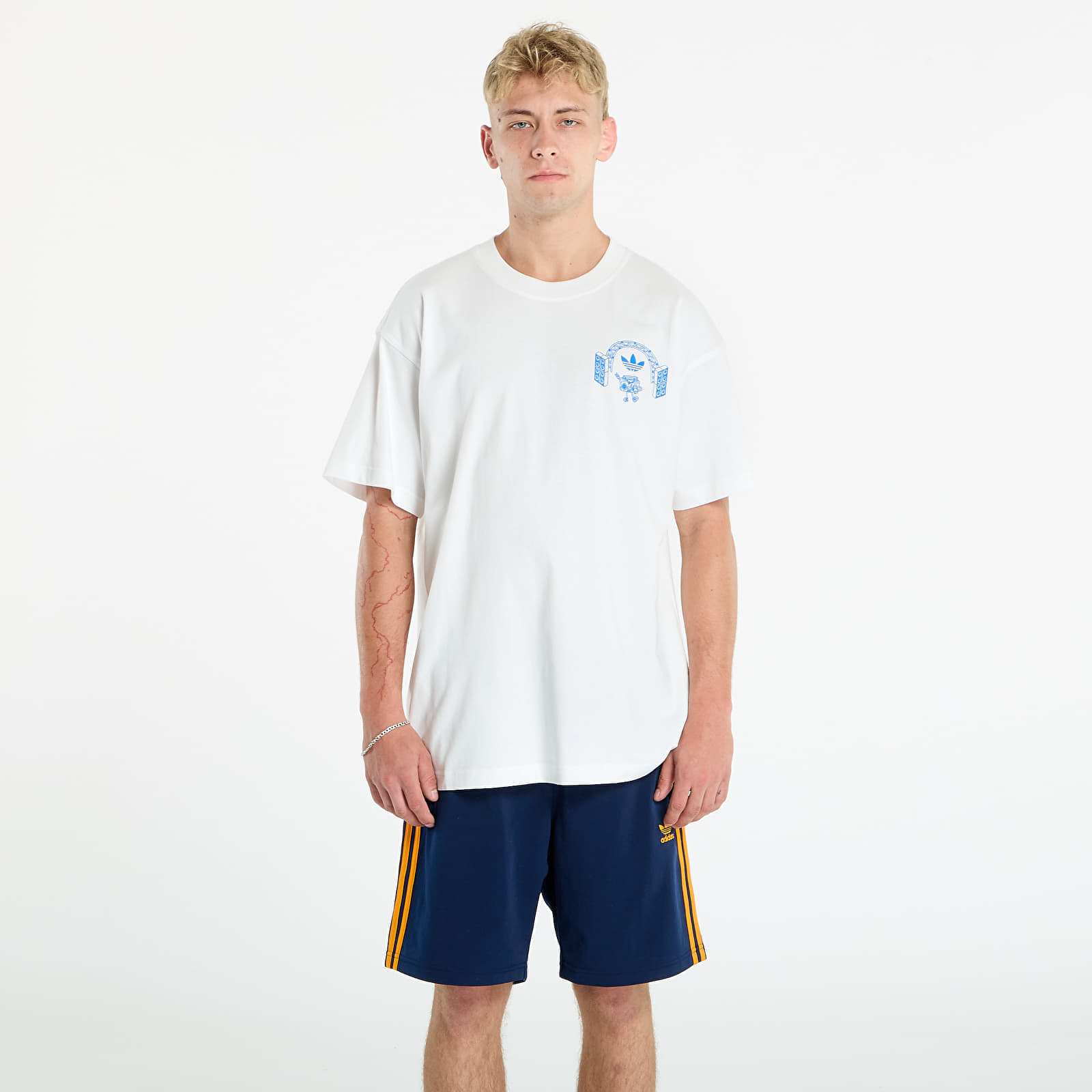 Tricou adidas Music Fests Tee Core White XXL