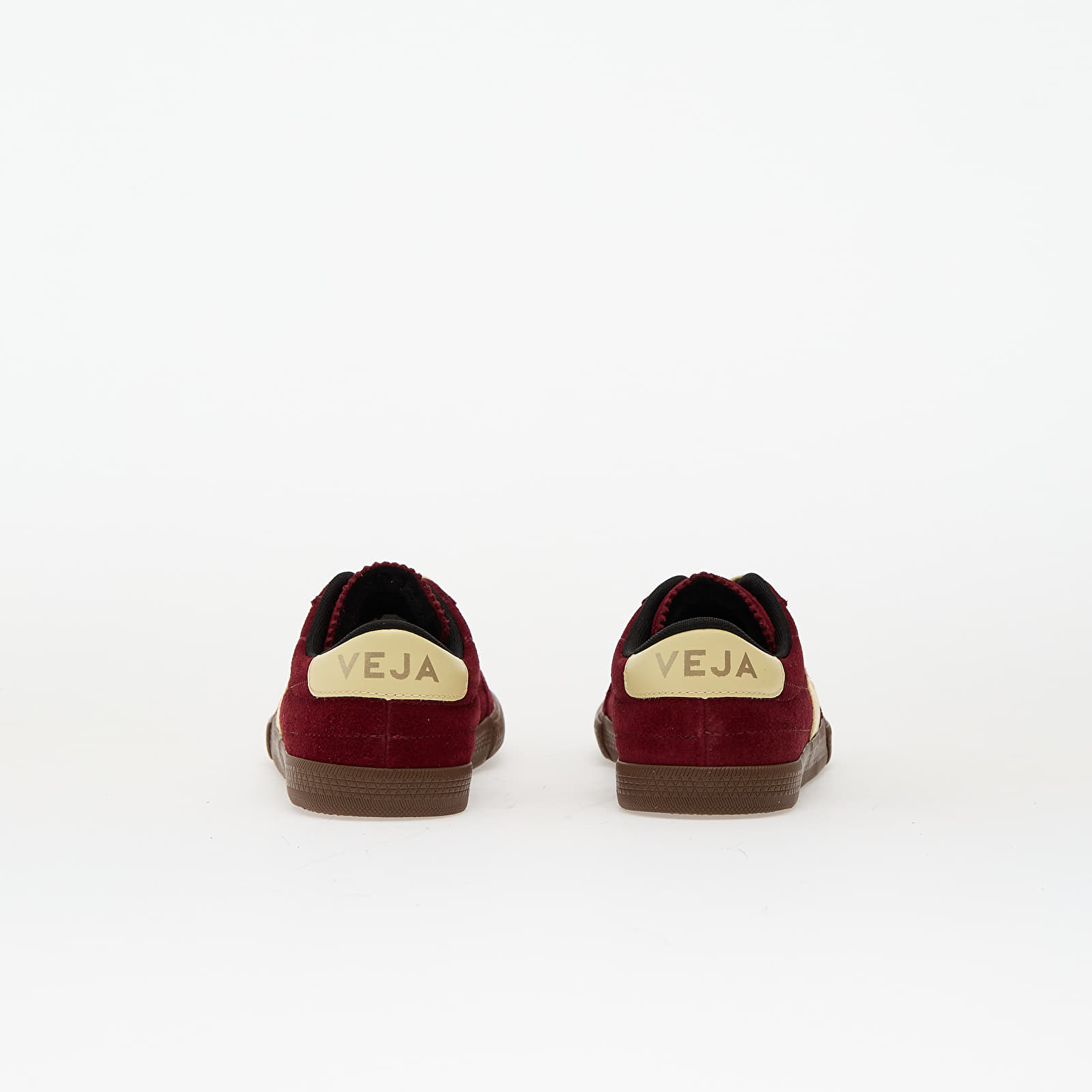 Women's sneakers and shoes Veja W Panenka Suede Grenat_Sun_Bark