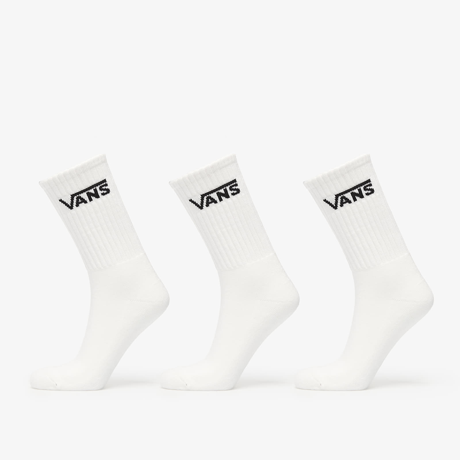 Calzetti Vans Classic Crew Socks 3-Pack White