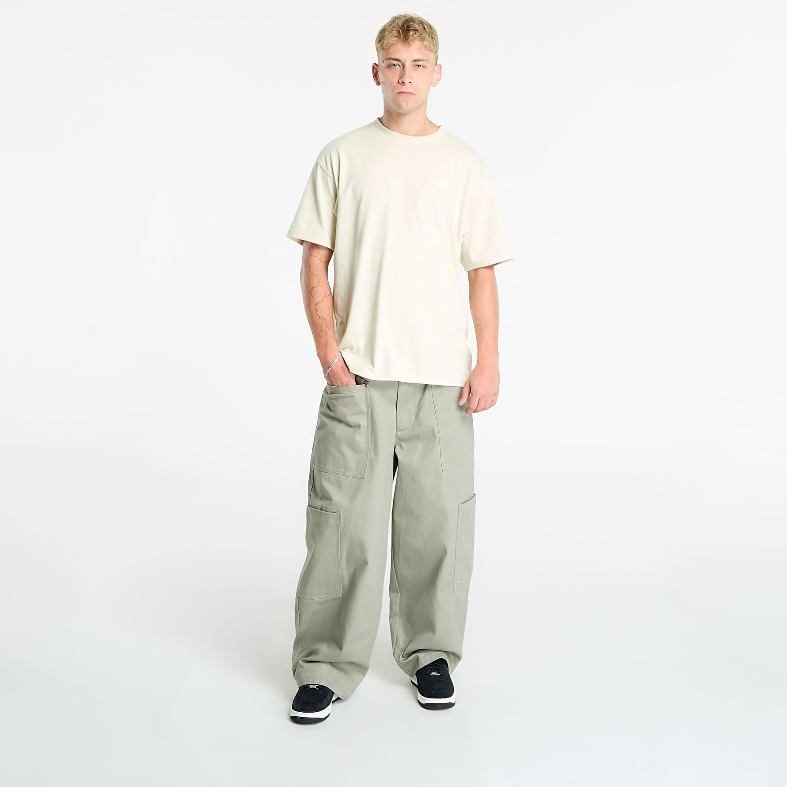 Men's trousers Nike Life Men's Utility Pants Light Army/ Light Army