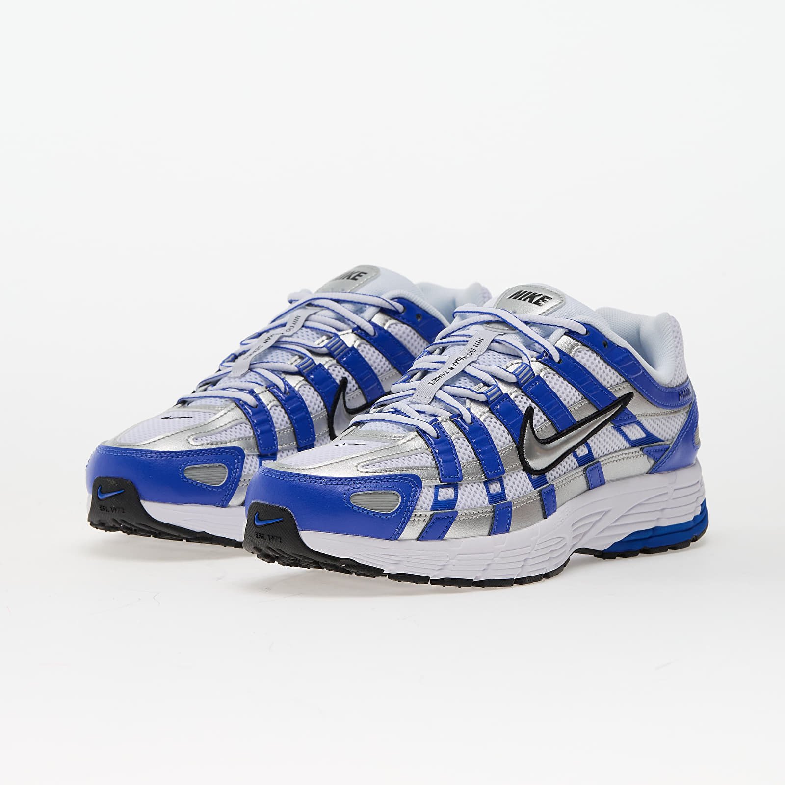 Scarpe uomo Nike P-6000 Racer Blue/ Mtlc Silver-Mtlc Silver-White-Black-Racer Blue