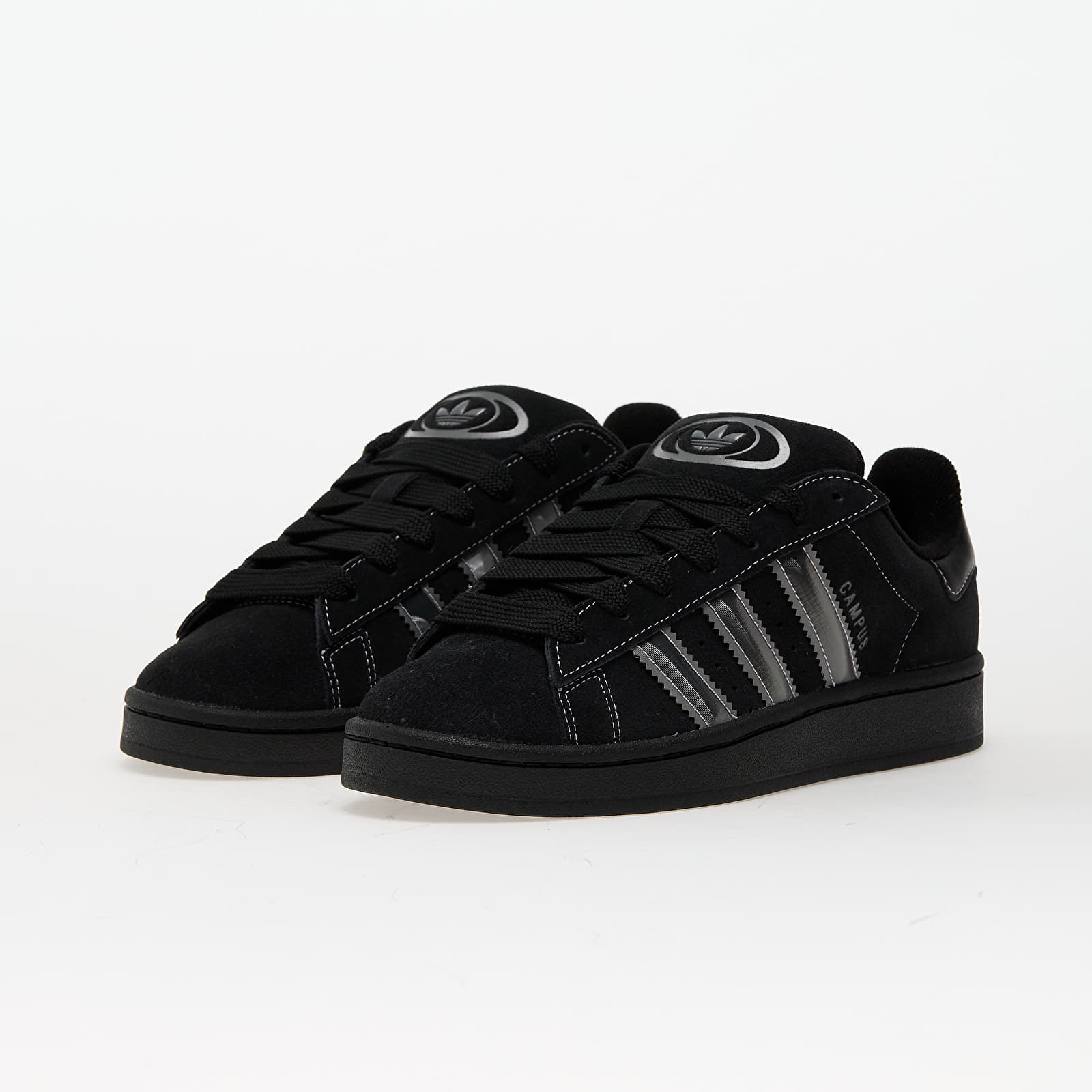 Adidas Campus 00s Core Black Metallic Silver Iron Metalic Queens