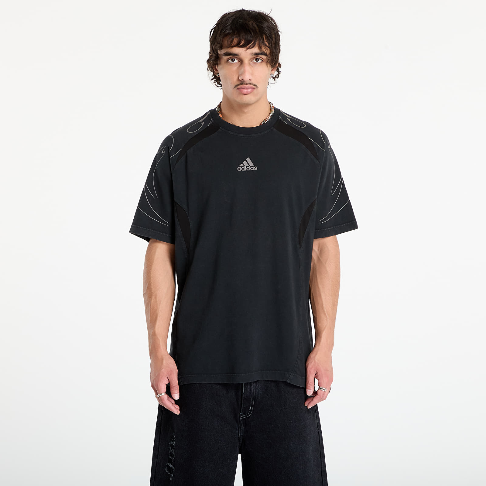 T-shirts de homem adidas Adilenium Season 4 Teamgeist Graphic T-Shirt Black