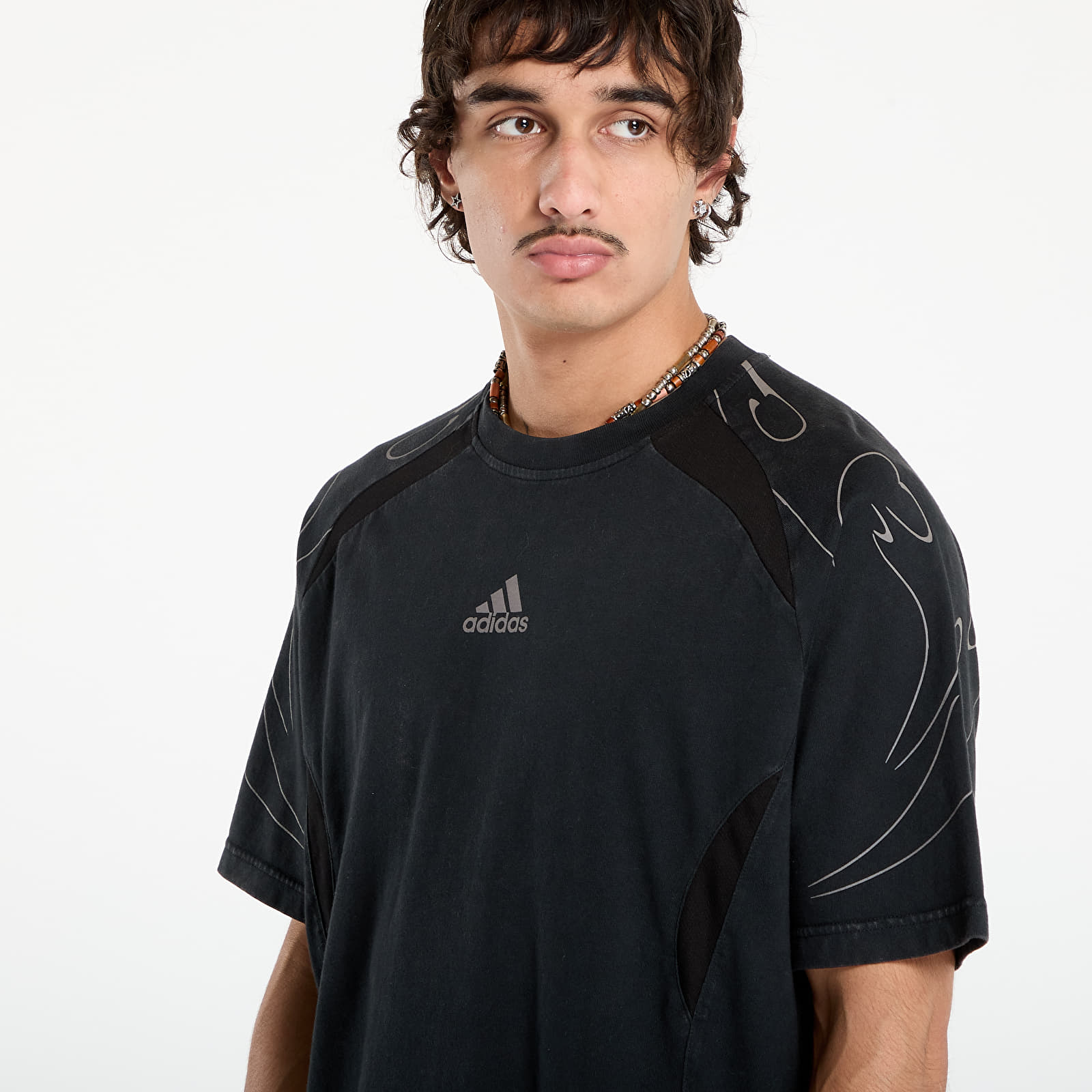 T-shirts de homem adidas Adilenium Season 4 Teamgeist Graphic T-Shirt Black