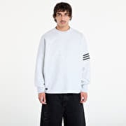 adidas Neuclassics Oversized Crew Sweatshirt Light Grey Heather