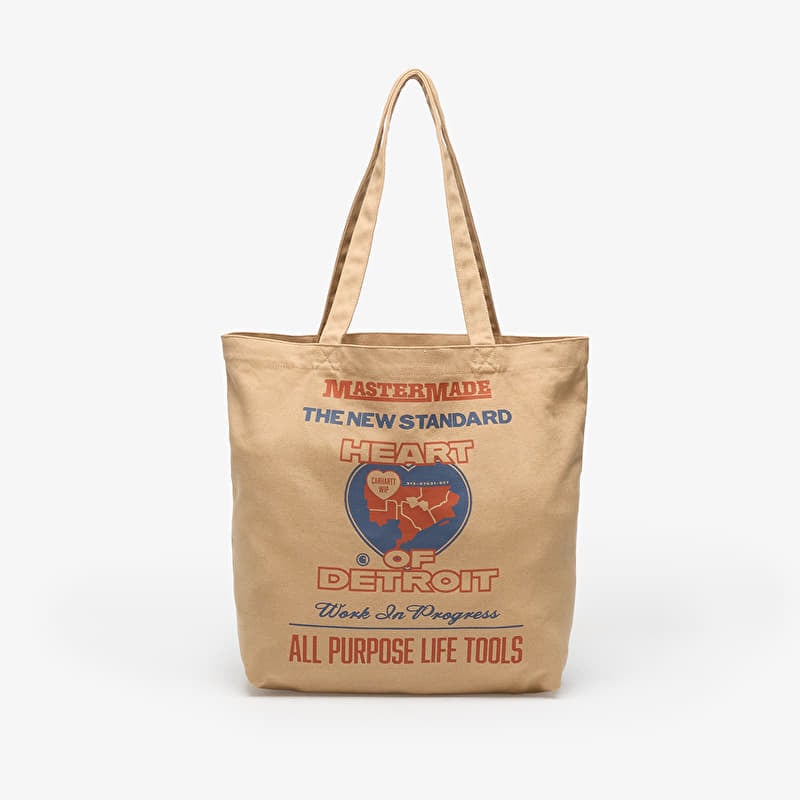 Bag Carhartt WIP Canvas Graphic Tote Arcan Print/ Dusty H Brown