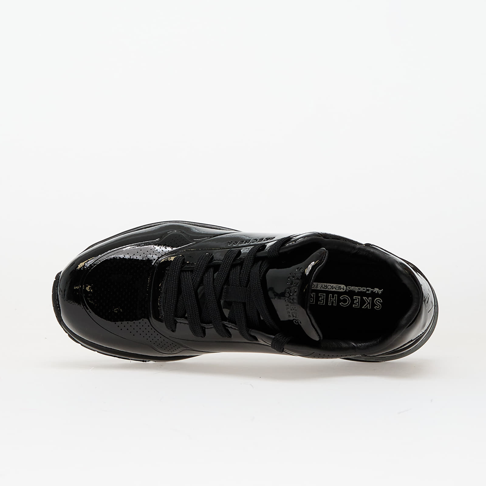 Women's sneakers and shoes Skechers Uno - Shiny One Black