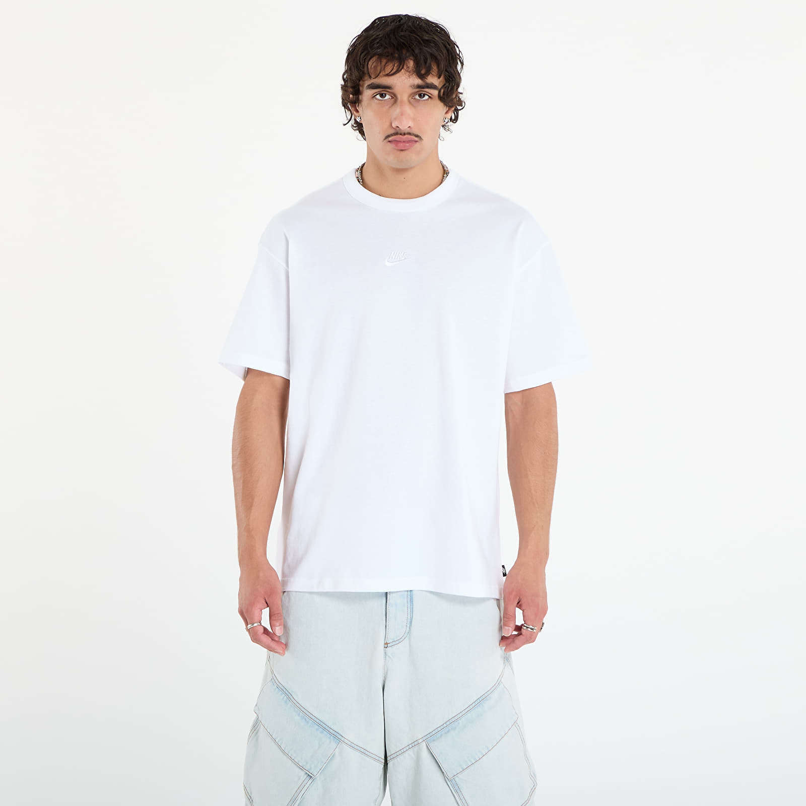 T-shirt Nike Sportswear Premium Essentials Men's T-Shirt White/ White XXXL