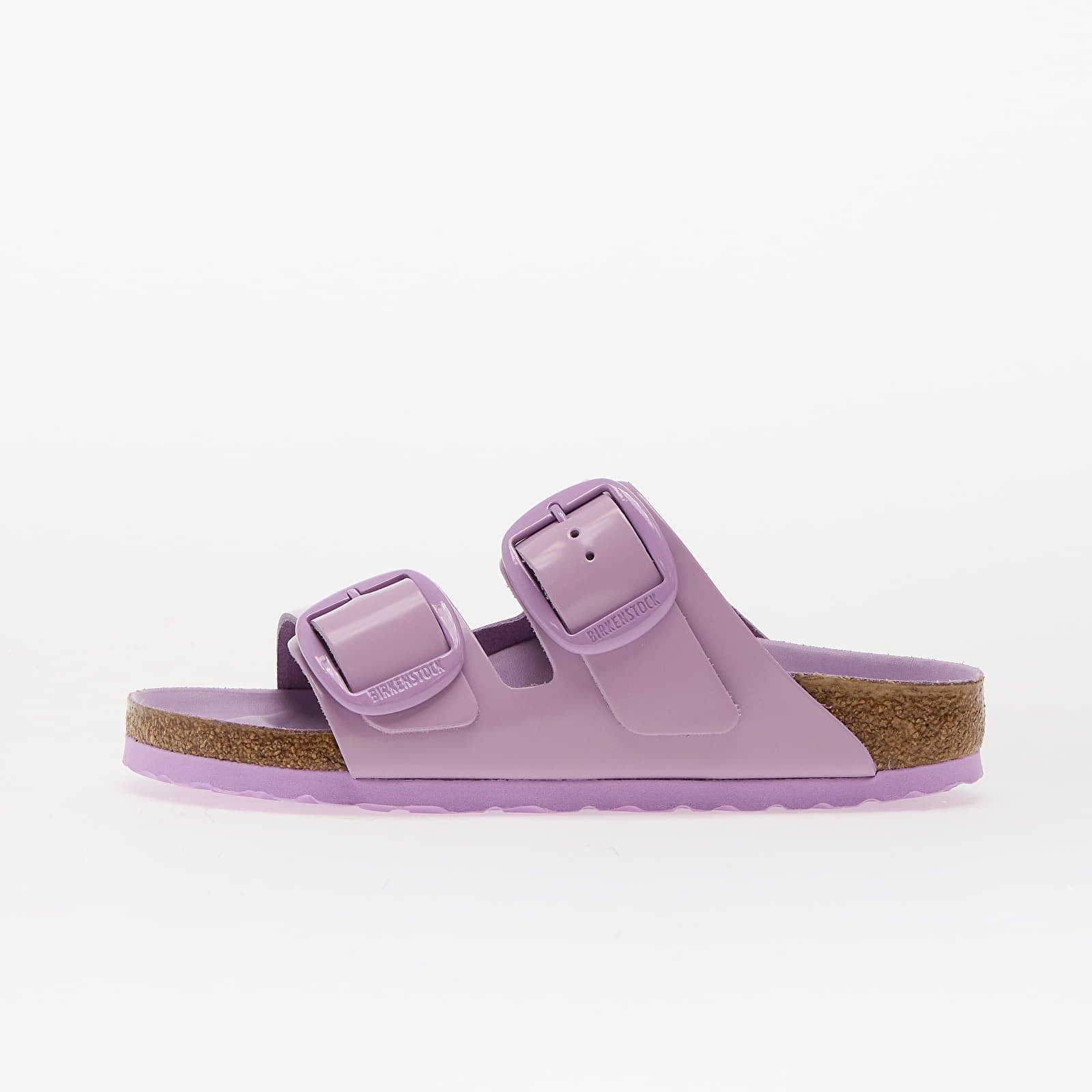 Сникърси Birkenstock Arizona Big Buckle Natural Leather Patent Lilac EUR 37