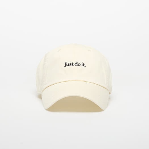 Cap Nike Club Unstructured Just Do It Cap Coconut Milk/ Black