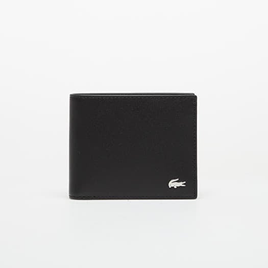 Portmoine LACOSTE Men Billfold Wallet Black