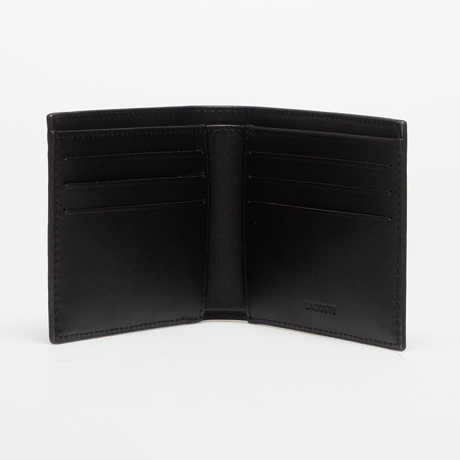 Geldbörsen LACOSTE Men Billfold Wallet Black