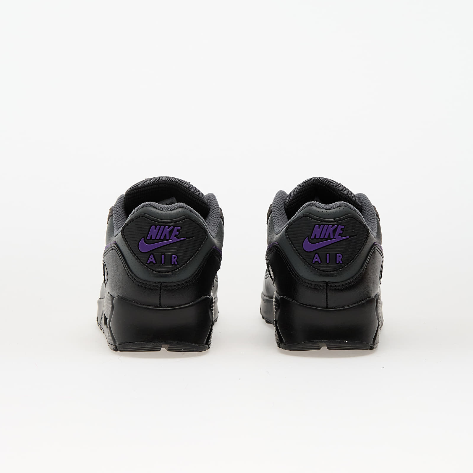 Men's sneakers and shoes Nike Air Max 90 Iron Grey/ Wild Grape-Black-White
