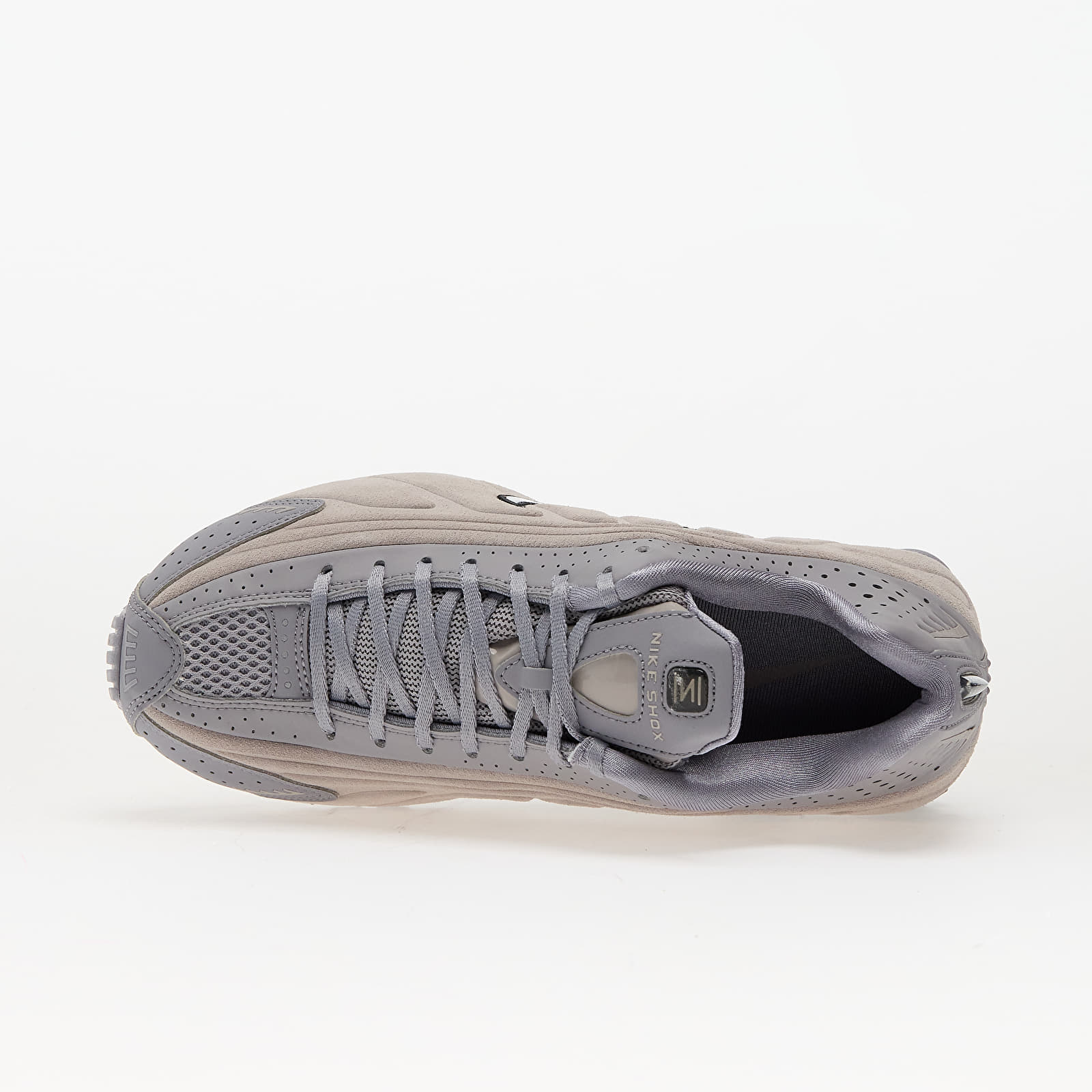 Sneakers und Schuhe für Frauen Nike W Shox R4 Cement Grey/ Black-College Grey-Mtlc Silver