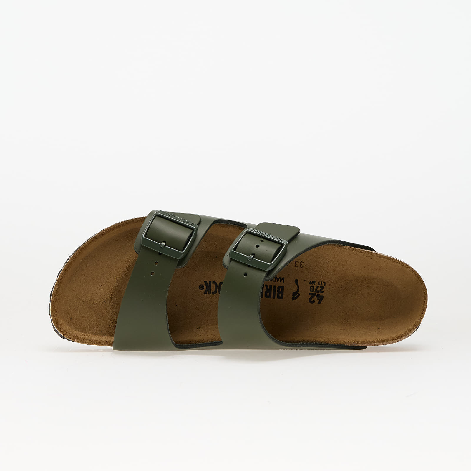 Sneakers Birkenstock Arizona Natural Leather Thyme EUR 45