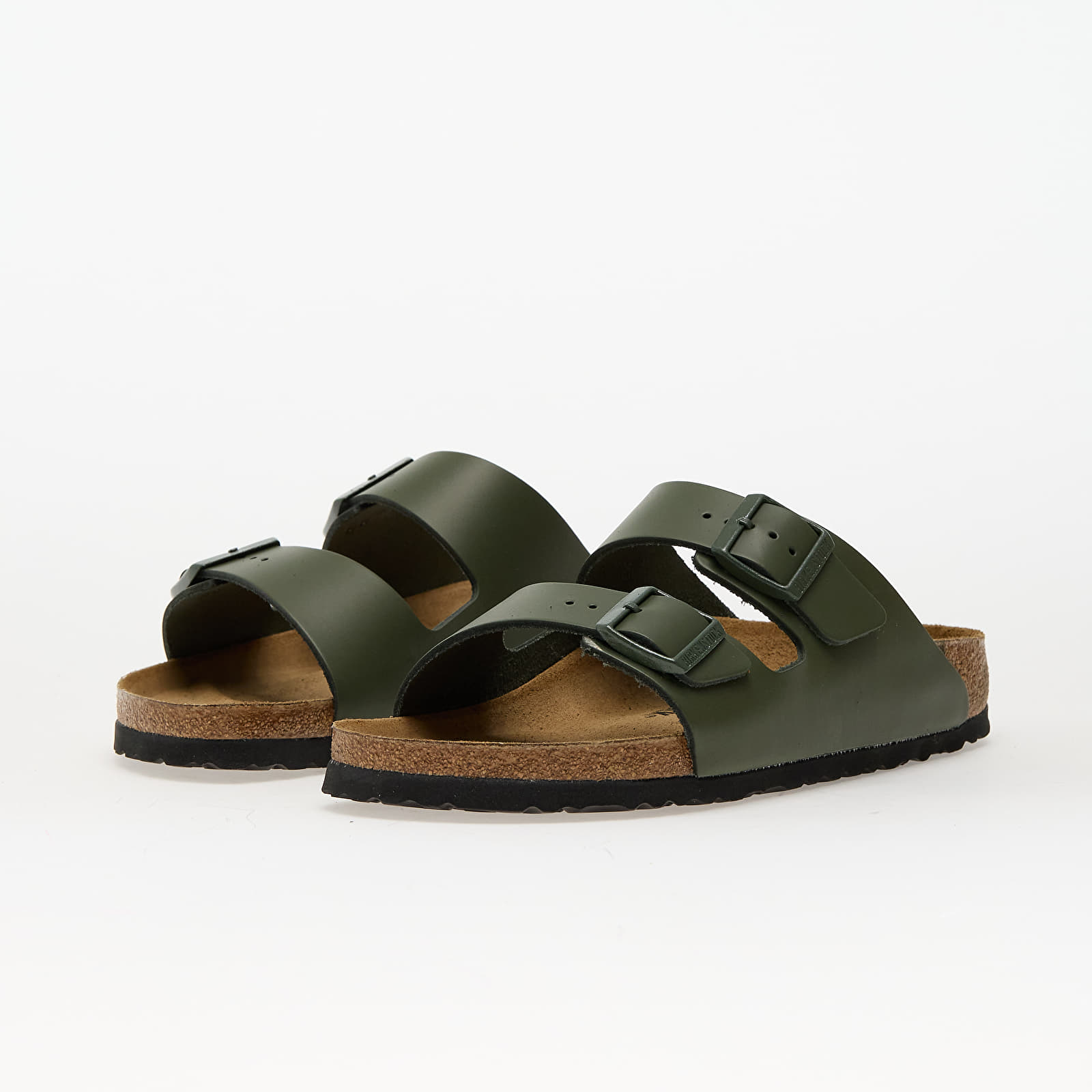 Turnschuhe und Schuhe für Männer Birkenstock Arizona Natural Leather Thyme